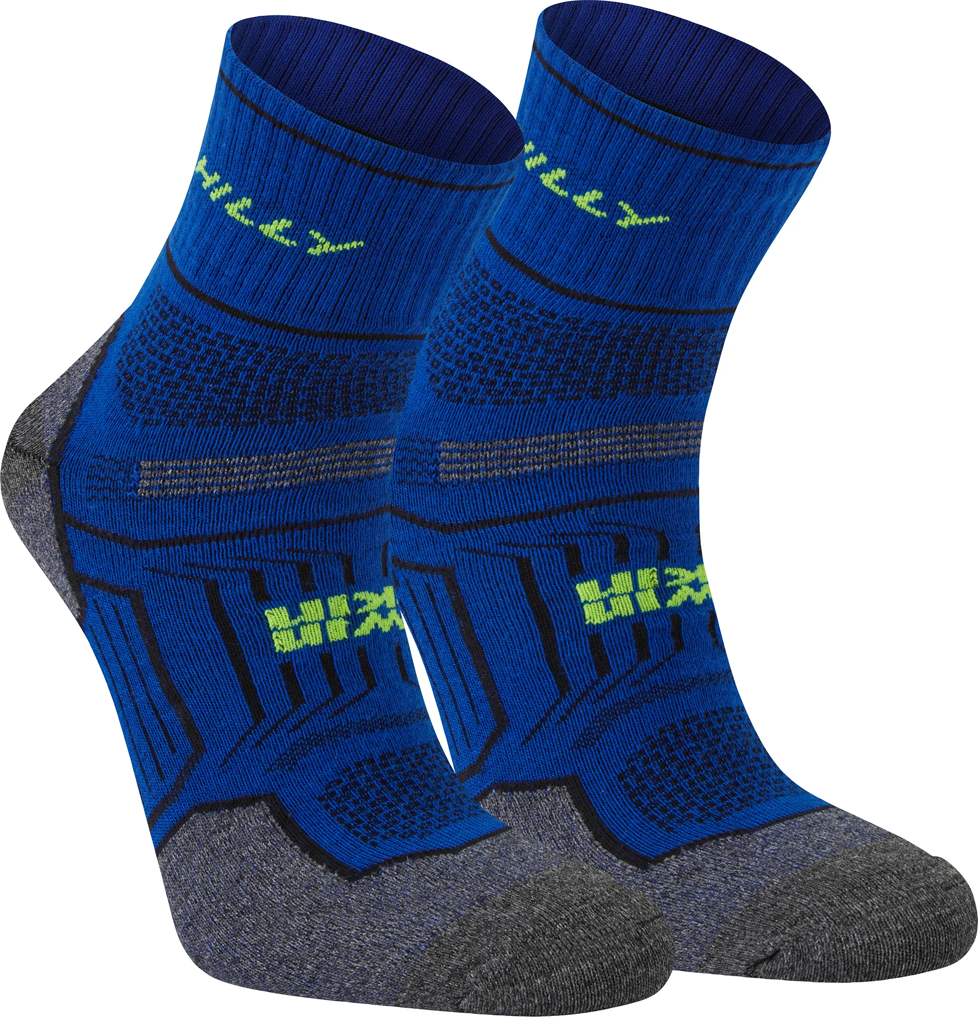 Hilly Twin Skin Anklet Running Socks - Blue - Image 4