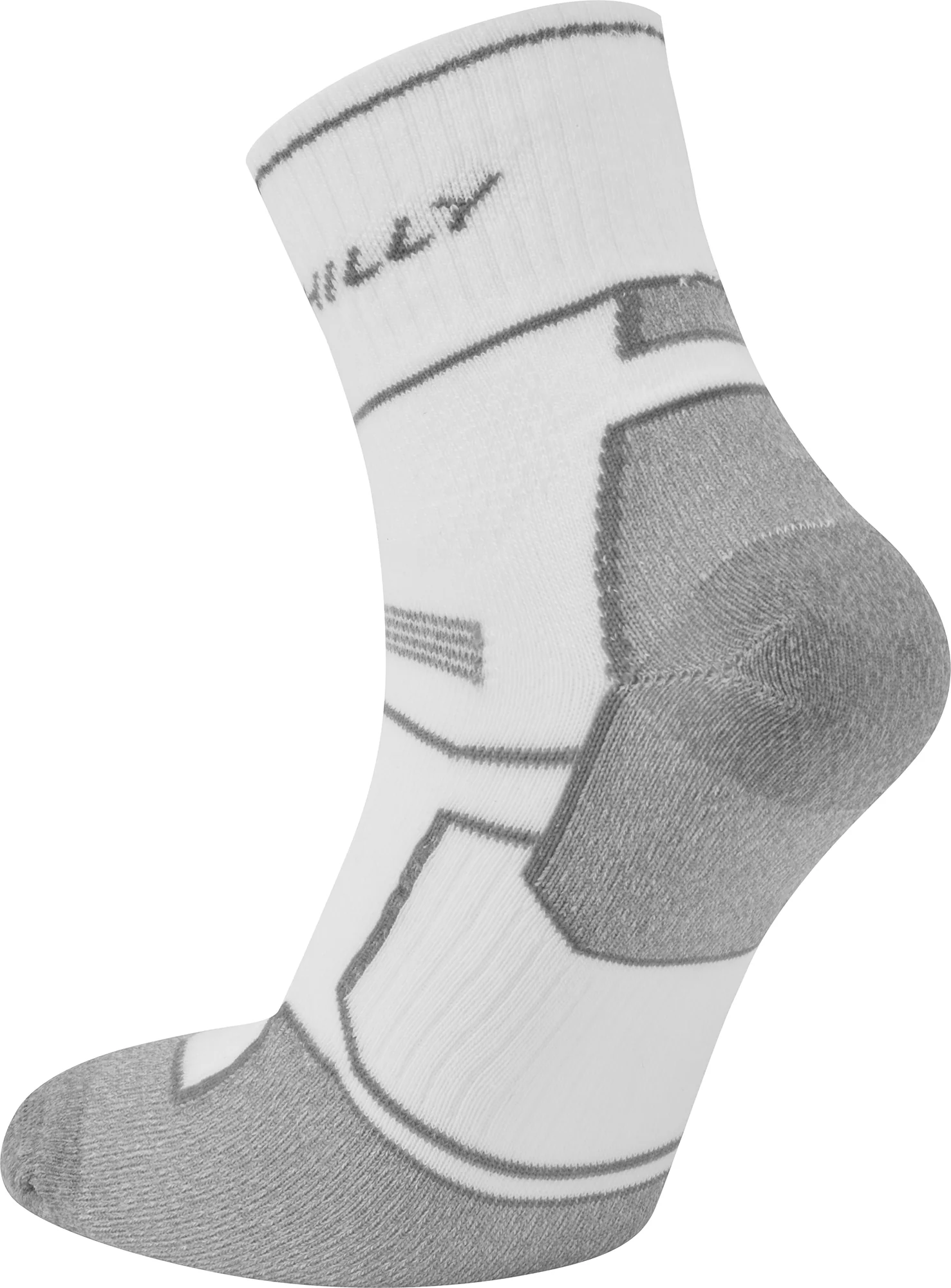 Hilly Twin Skin Anklet Running Socks - White - Image 2