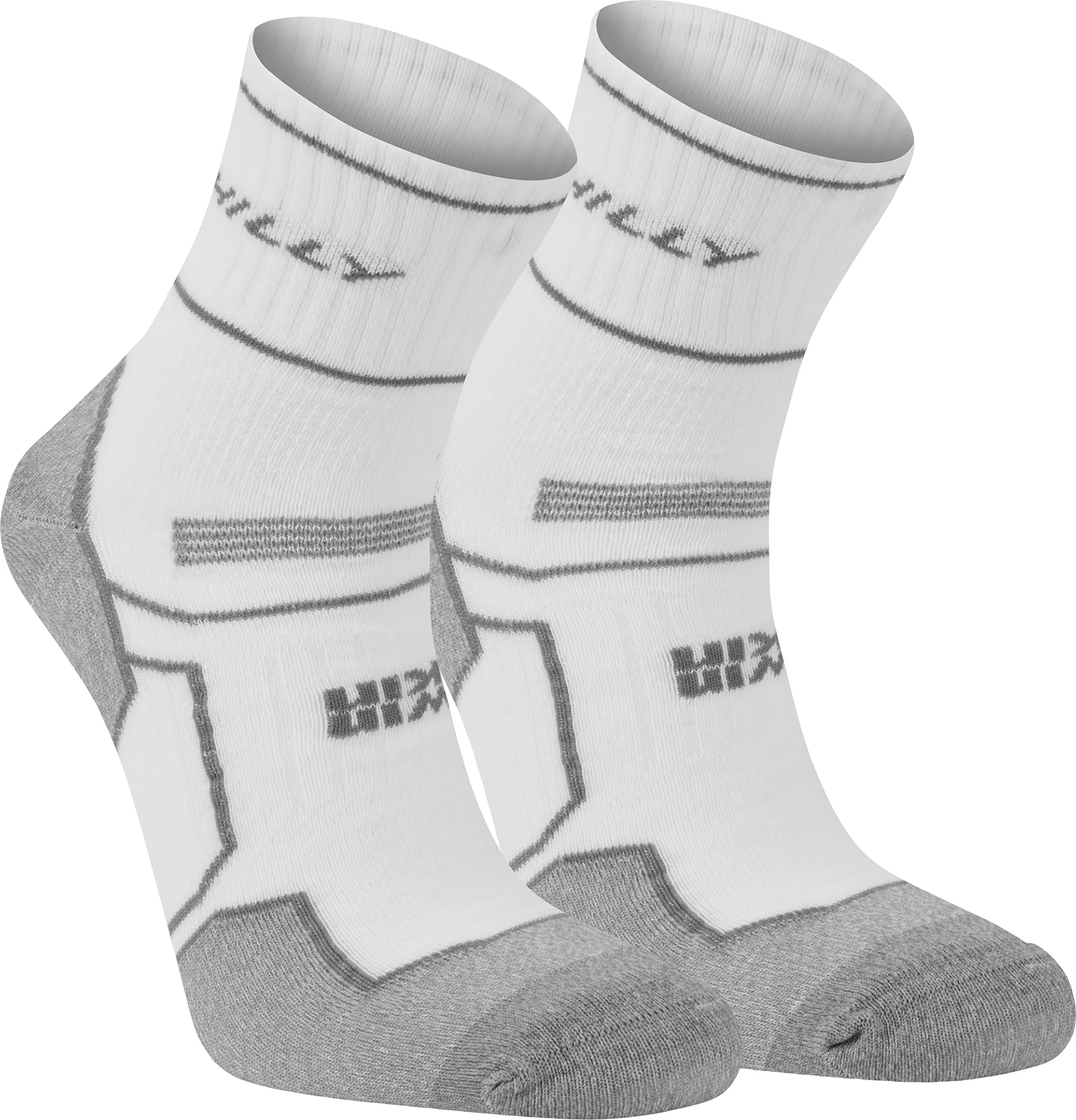 Hilly Twin Skin Anklet Running Socks - White - Image 4