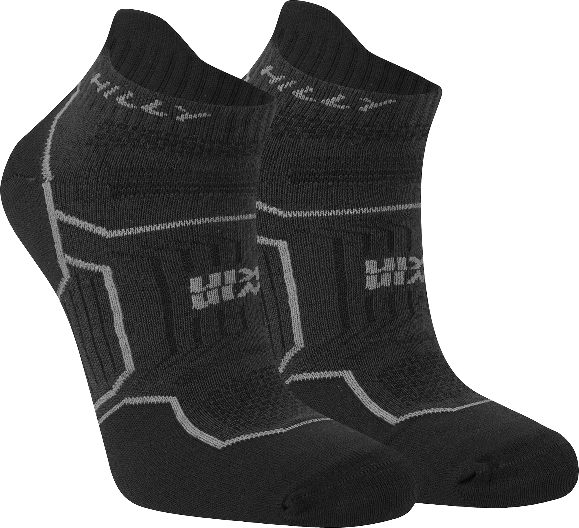 Hilly Twin Skin Socklet Running Socks - Black - Image 4