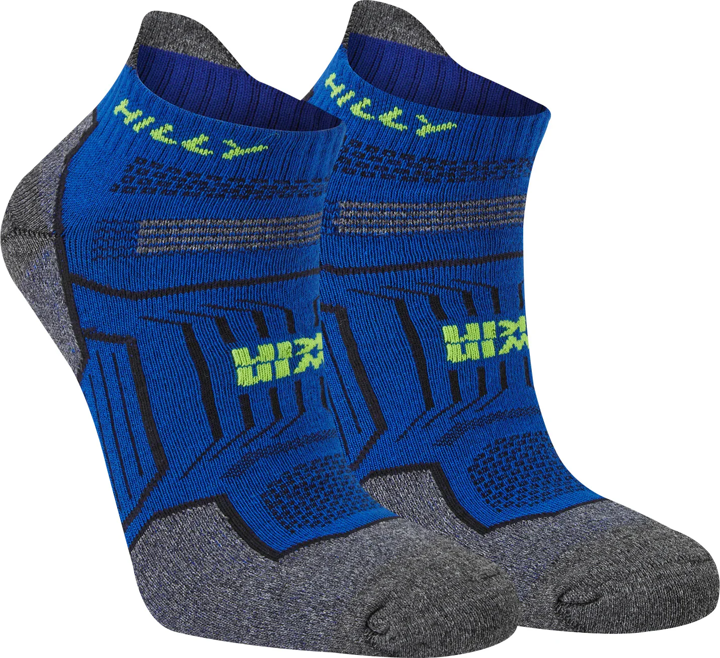 Hilly Twin Skin Socklet Running Socks - Blue - Image 4