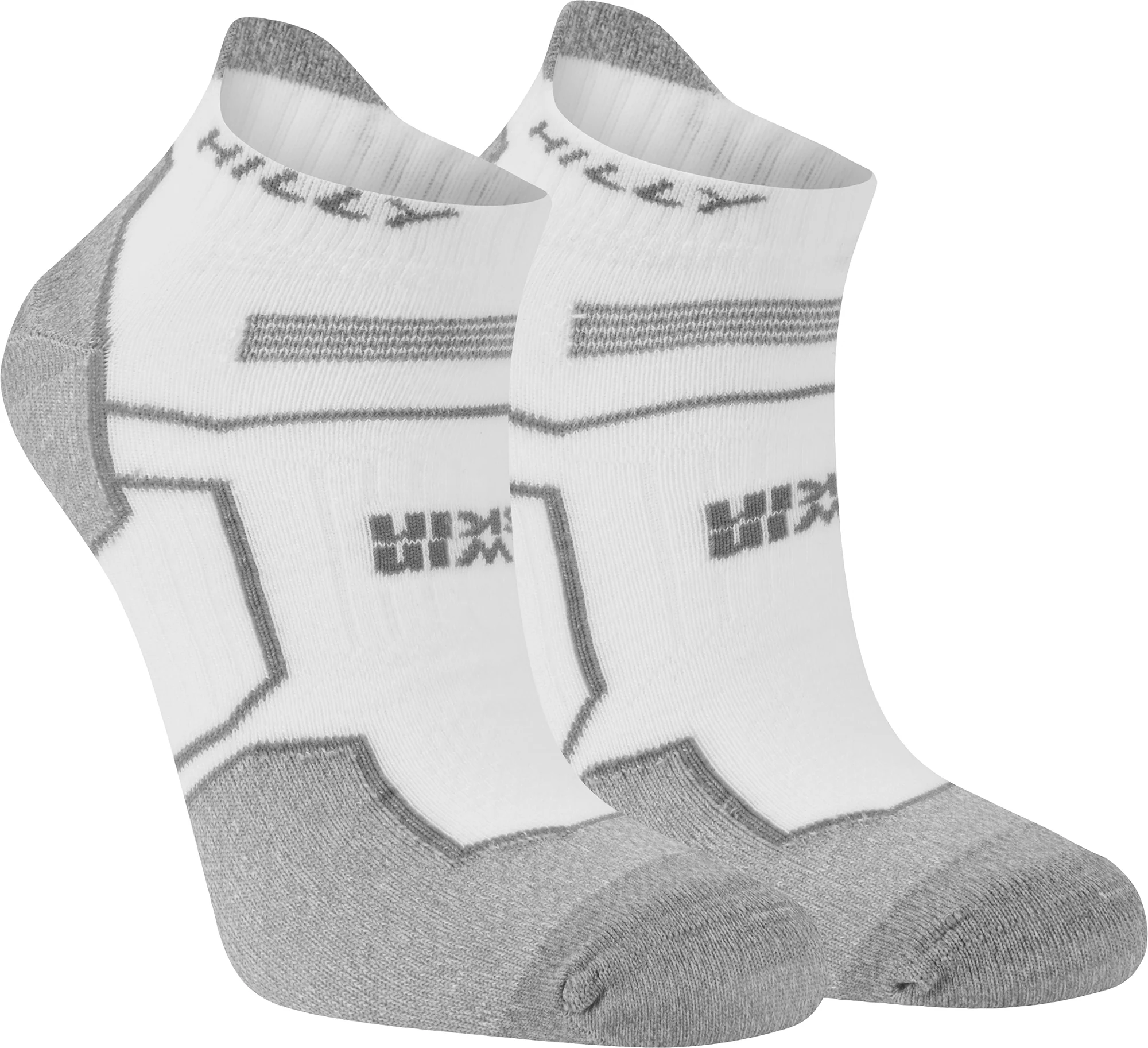Hilly Twin Skin Socklet Running Socks - White - Image 4