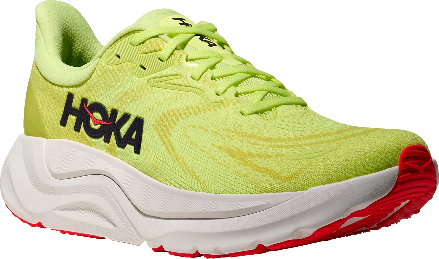 Hoka Arahi 8 Mens Running Shoes - Yellow - Image 6