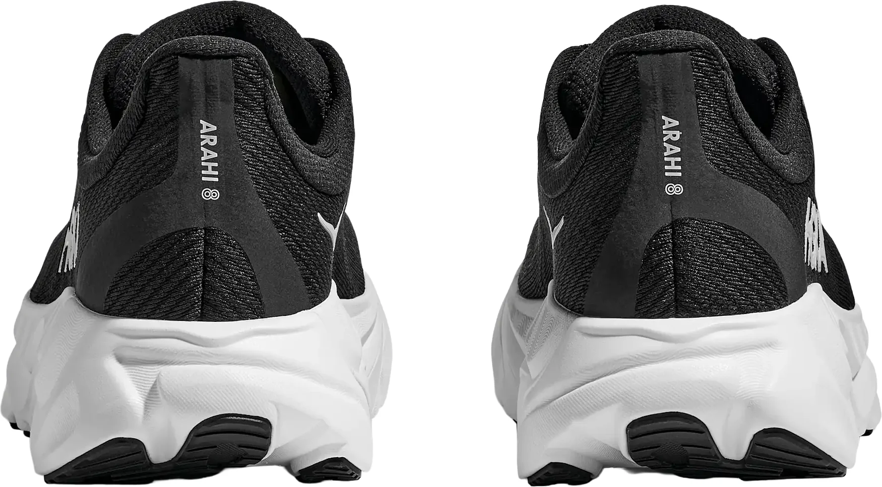 Hoka Arahi 8 WIDE FIT Womens Running Shoes - Black - Image 5