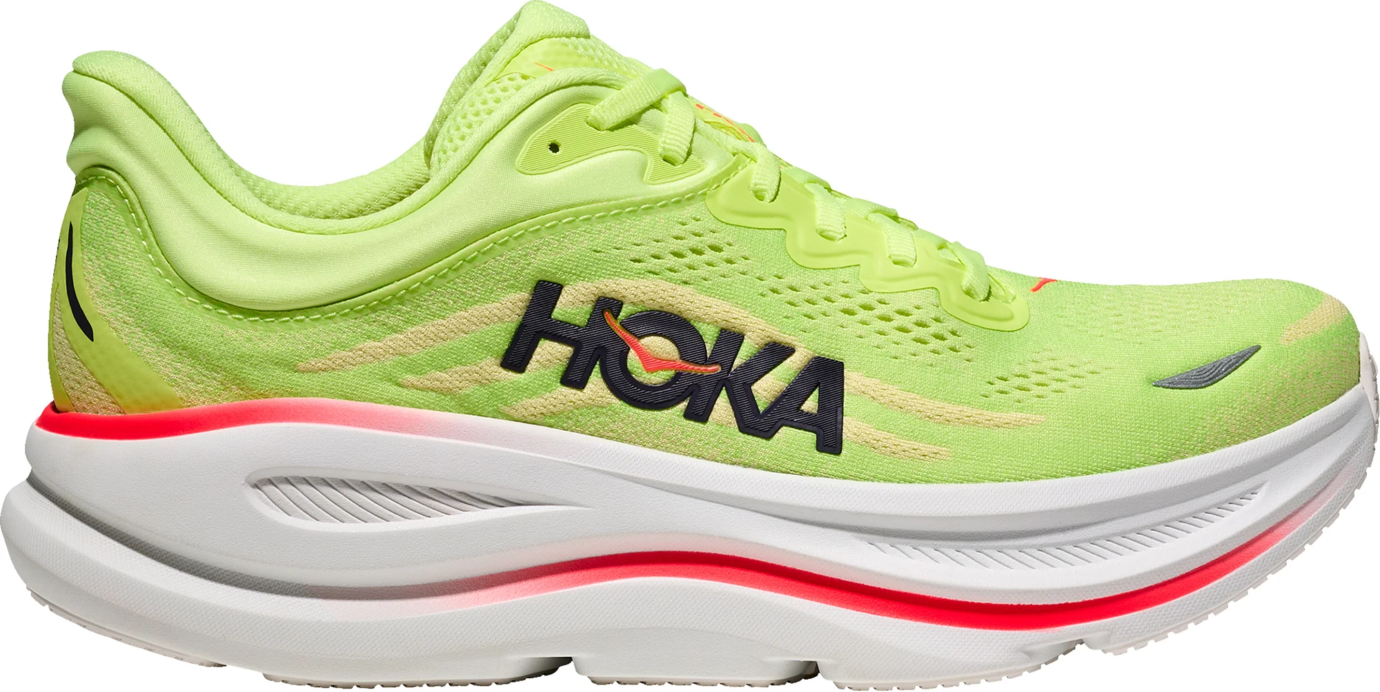 Hoka Bondi 9 Mens Running Shoes - Yellow