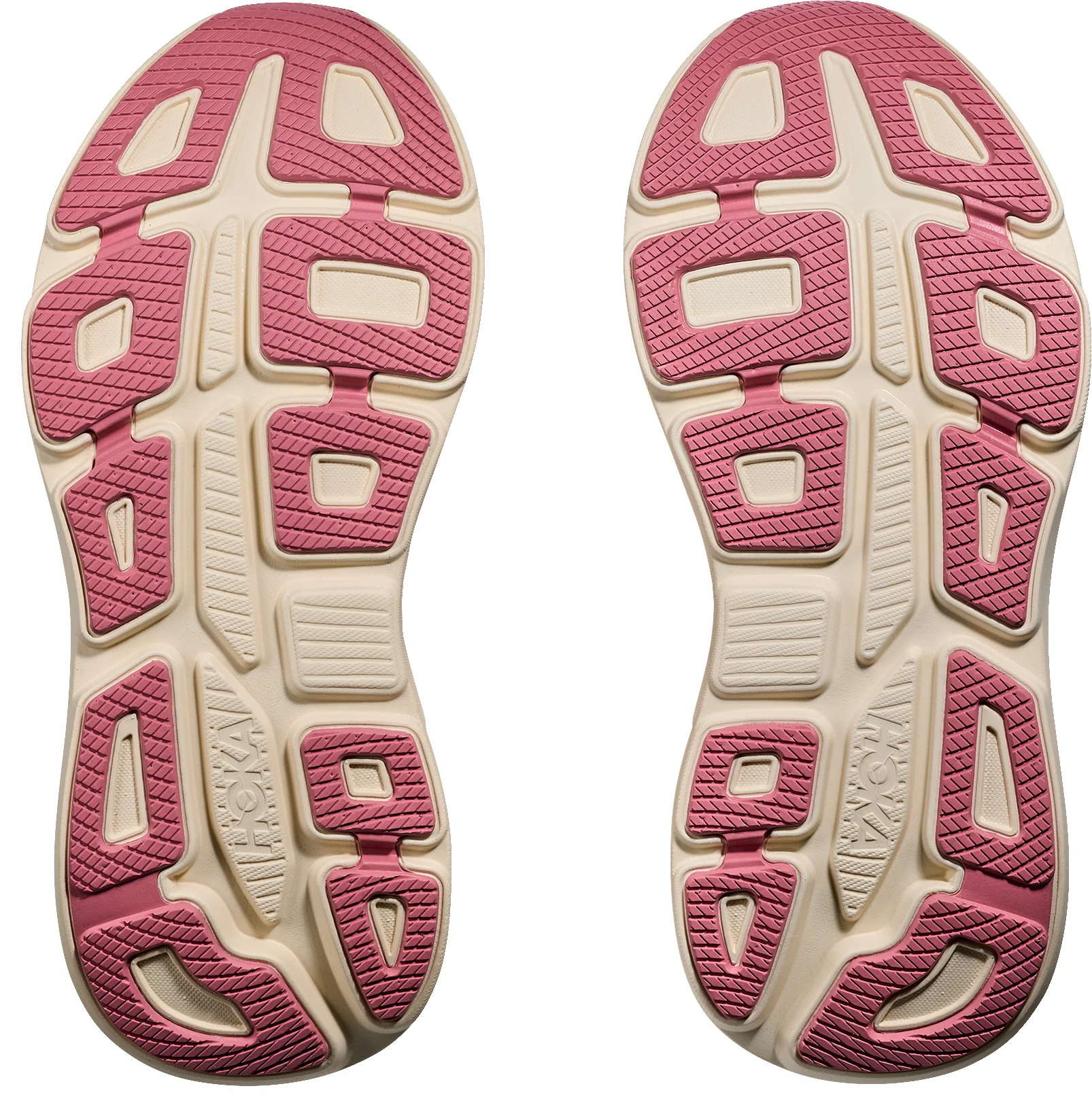 Hoka Bondi 9 Womens Running Shoes - Pink - Image 2