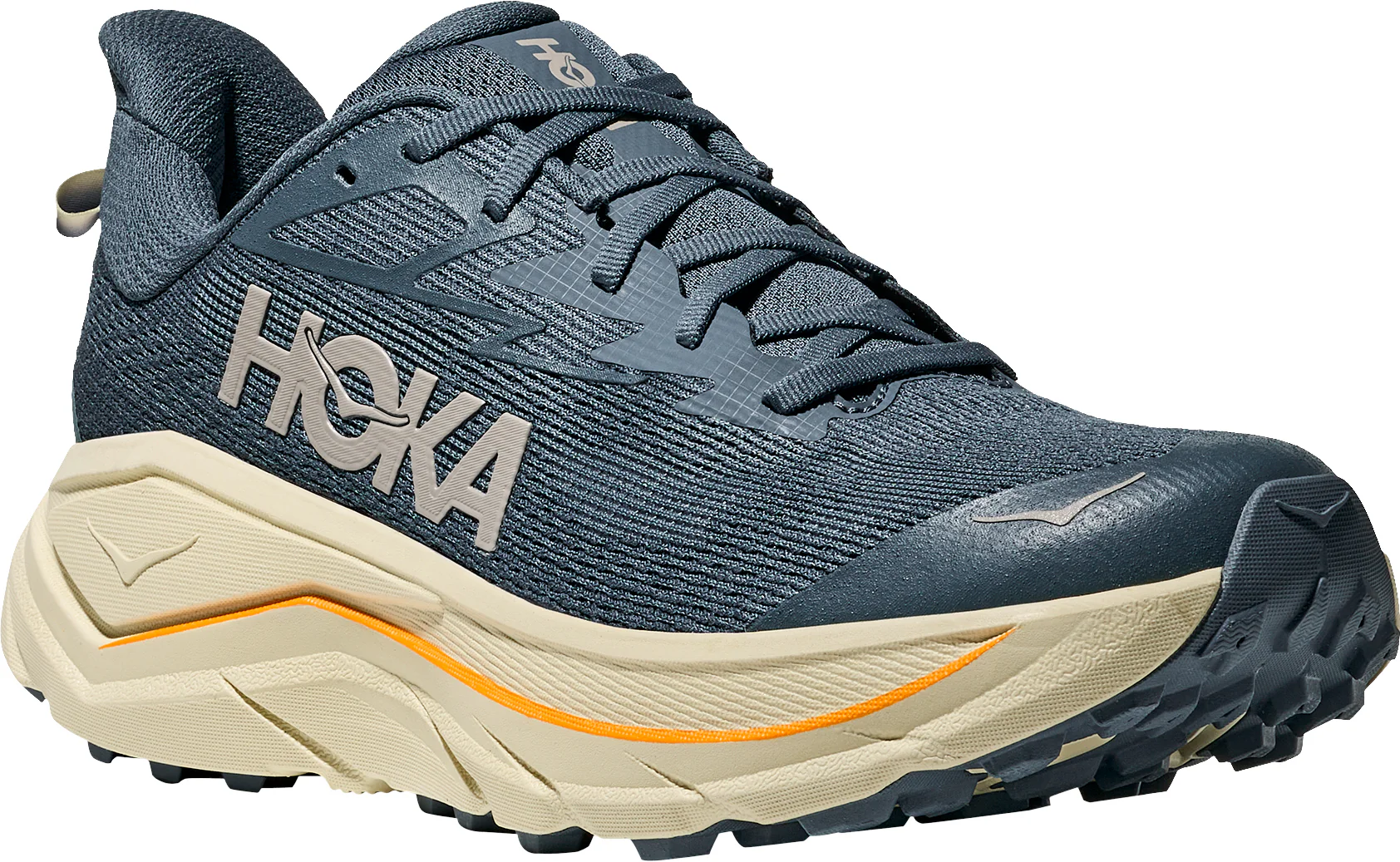 Hoka Challenger 8 Mens Trail Running Shoes - Blue - Image 6