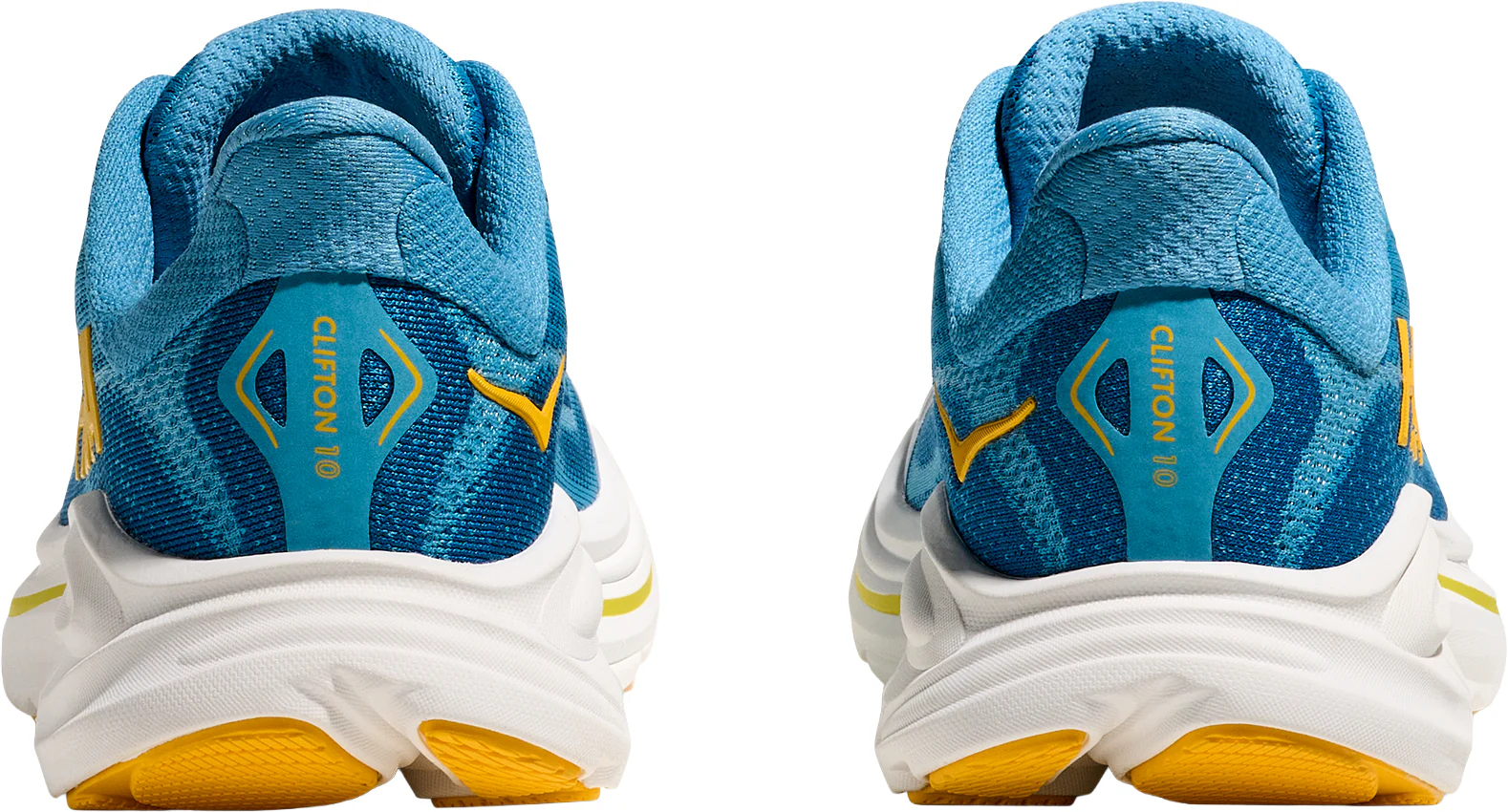Hoka Clifton 10 Junior Running Shoes - Blue - Image 5