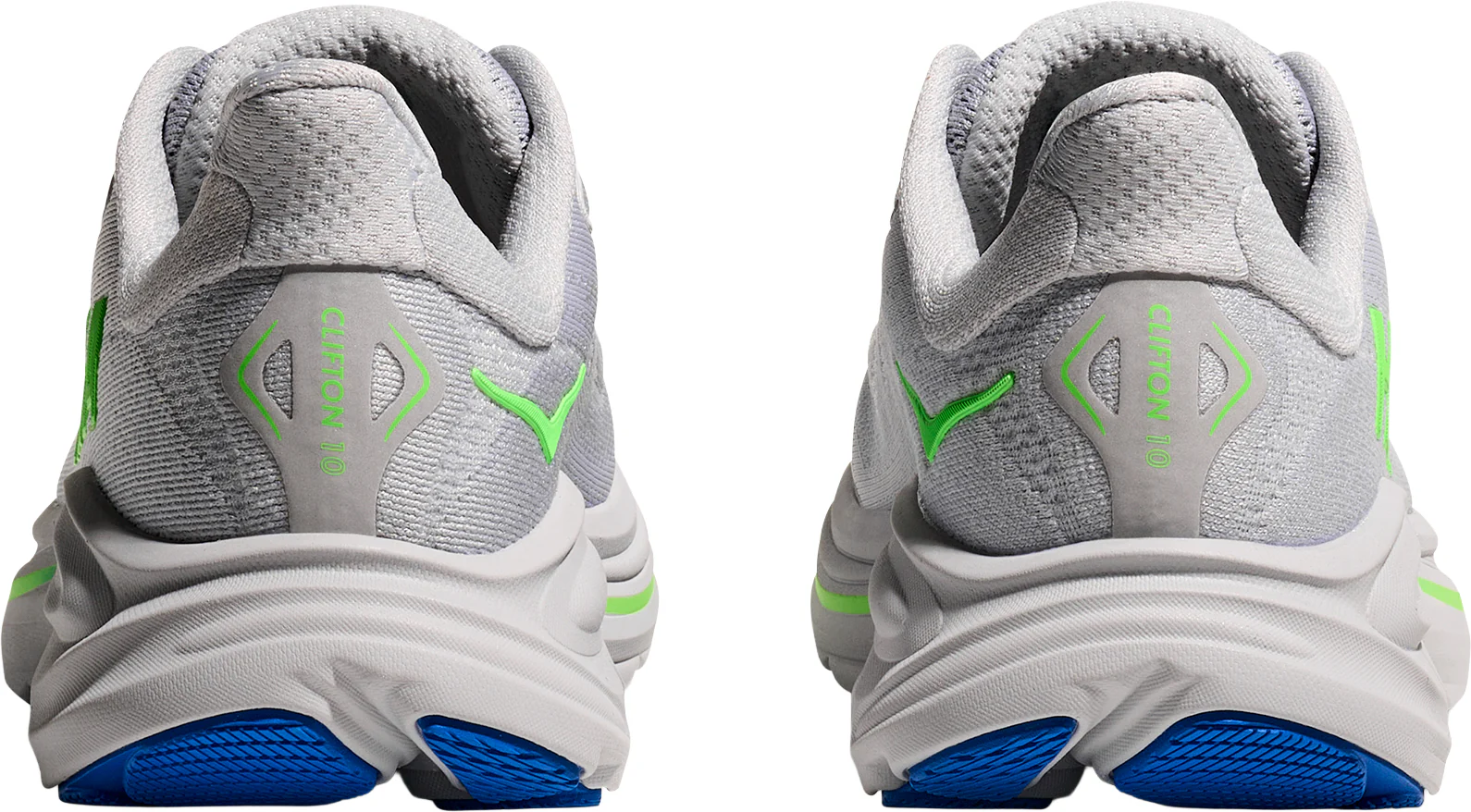 Hoka Clifton 10 Junior Running Shoes - Grey - Image 5