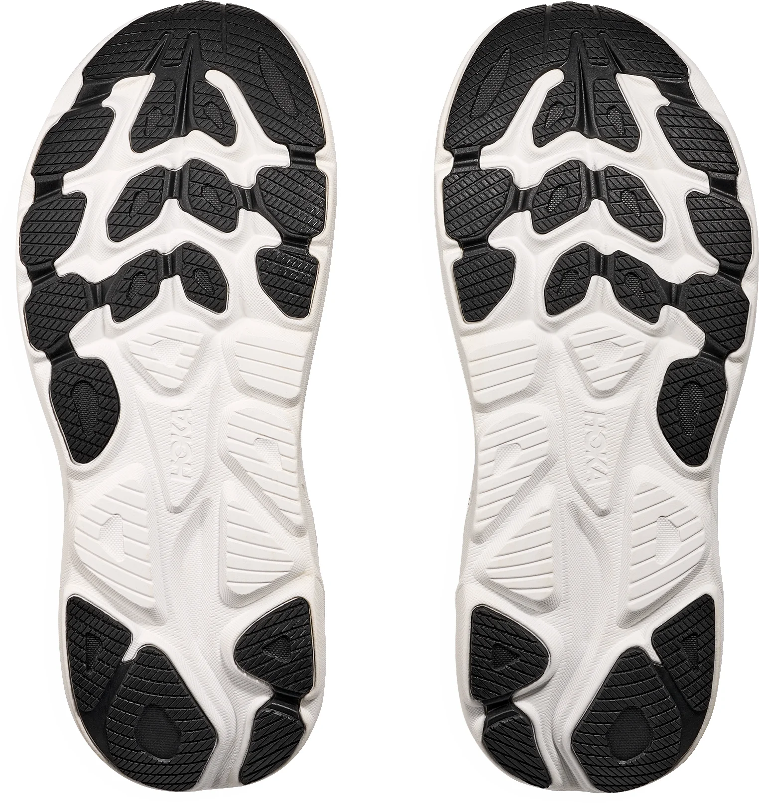 Hoka Clifton 10 Mens Running Shoes - Black - Image 2
