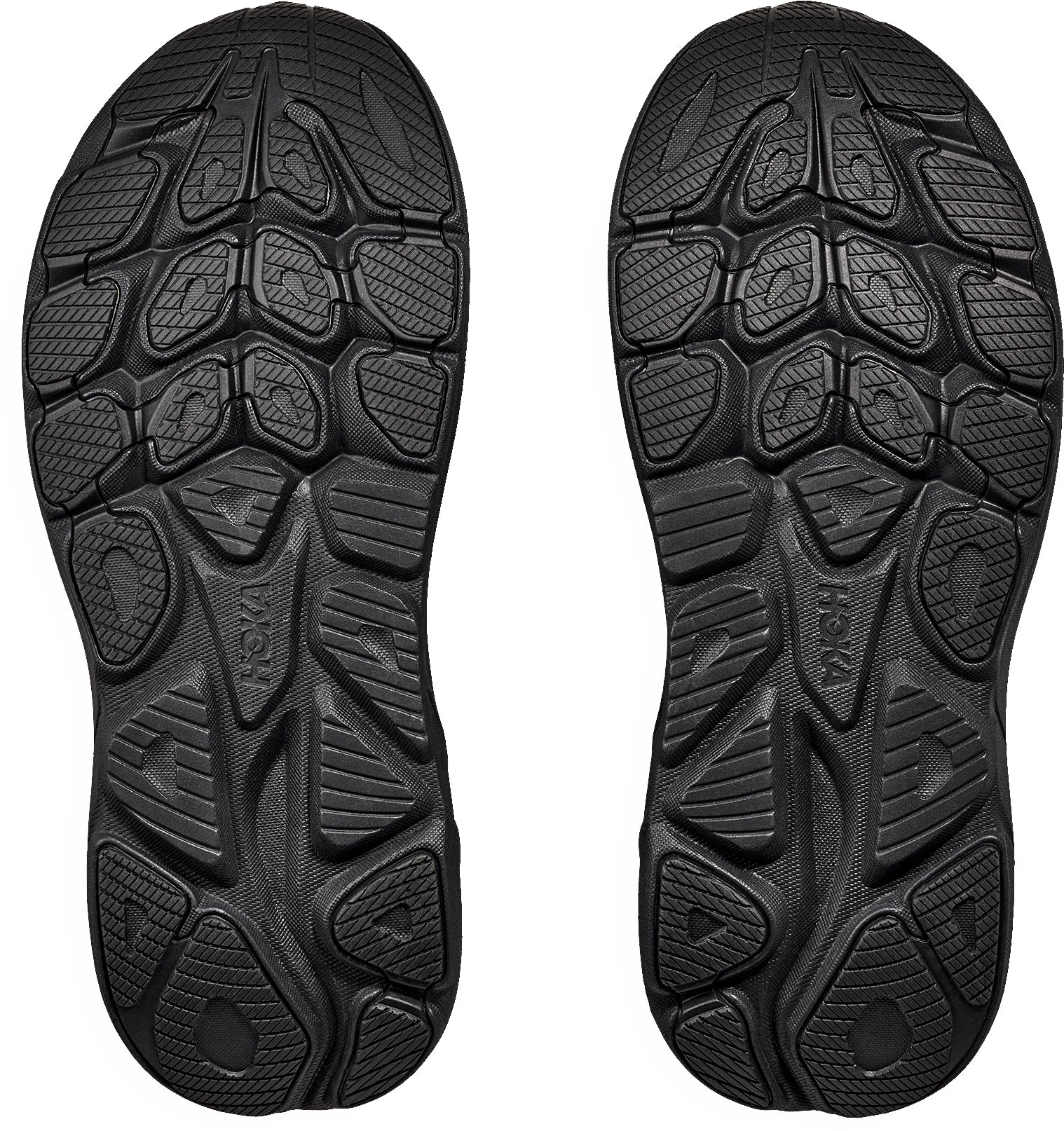Hoka Clifton 10 Mens Running Shoes - Black - Image 2