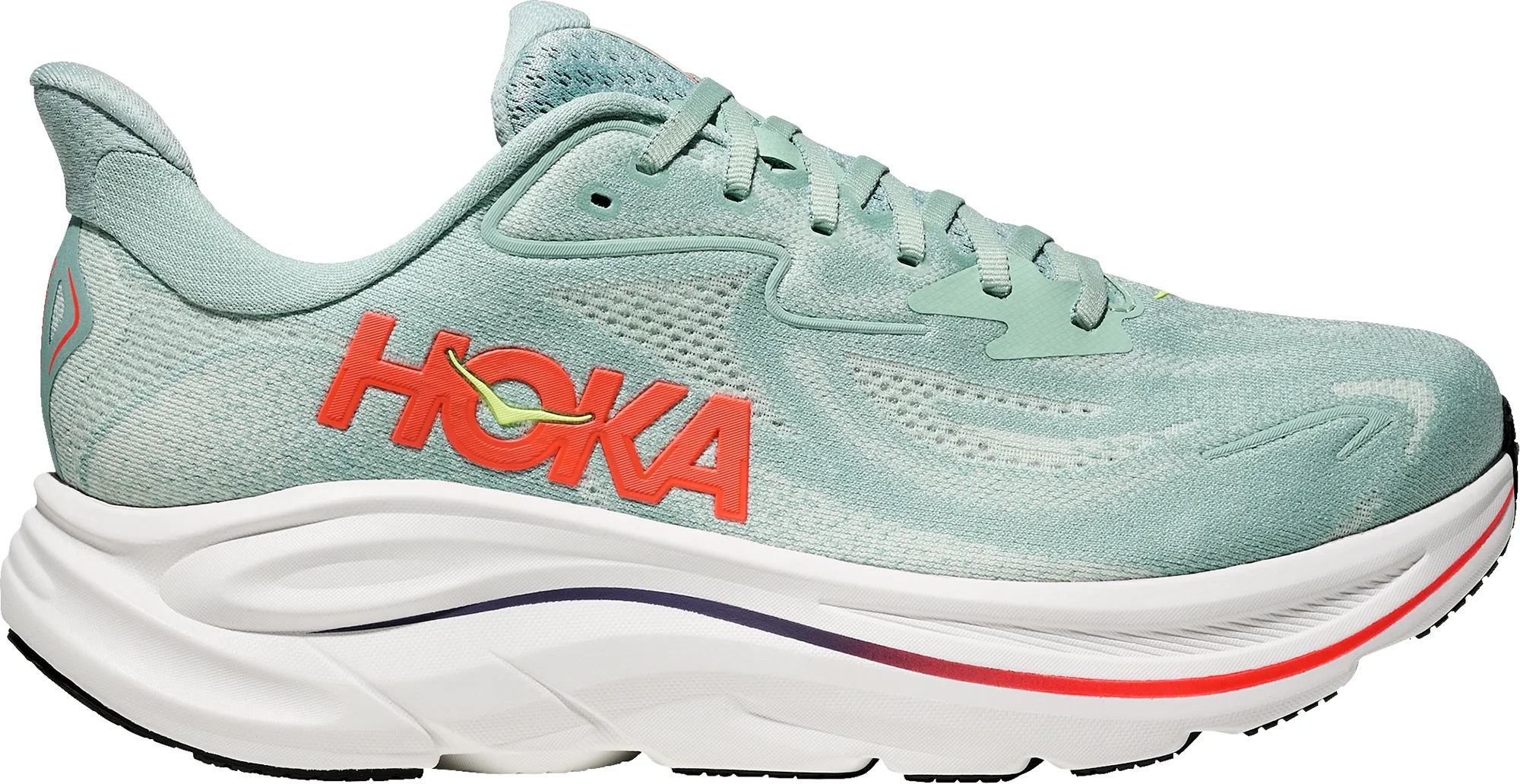 Hoka Clifton 10 Mens Running Shoes - Green