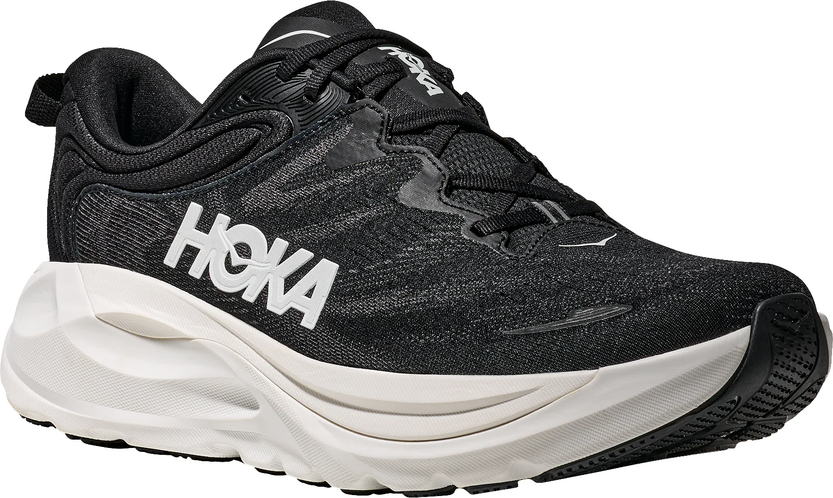 Hoka Gaviota 6 Mens Running Shoes - Black - Image 6