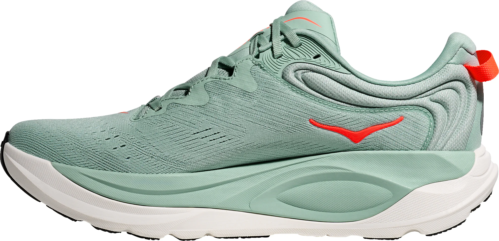 Hoka Gaviota 6 Mens Running Shoes - Green - Image 3