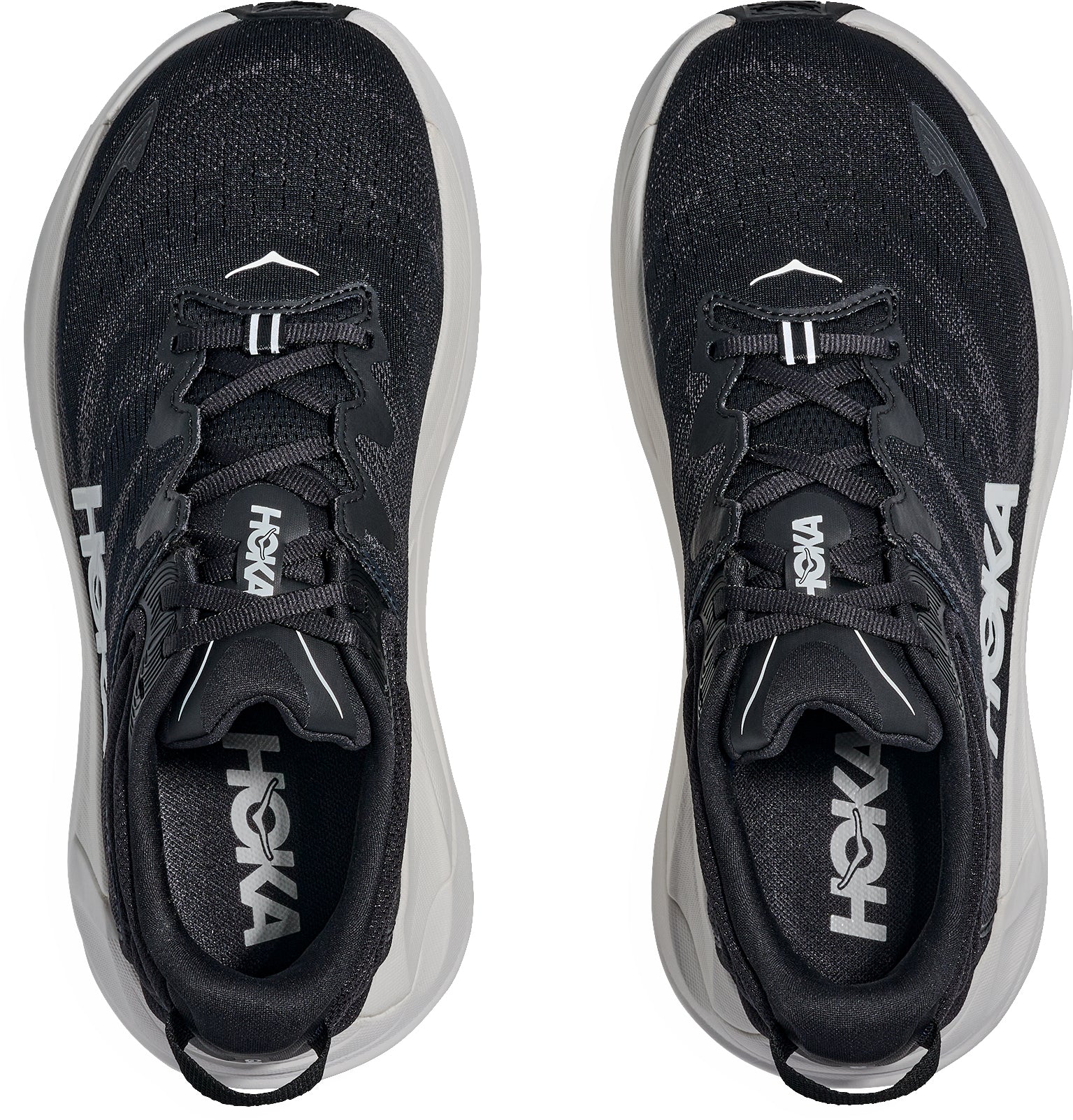 Hoka Gaviota 6 WIDE FIT Womens Running Shoes - Black - Image 4