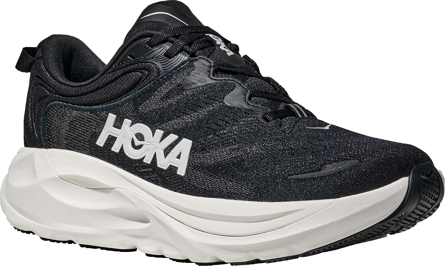 Hoka Gaviota 6 Womens Running Shoes - Black - Image 6
