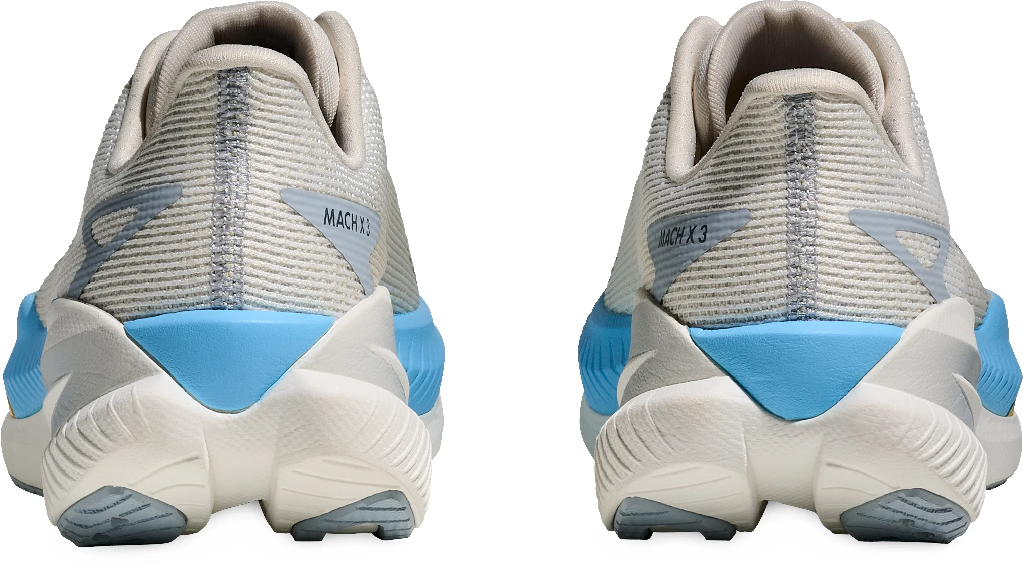 Hoka Mach X 3 Womens Running Shoes - Grey - Image 5