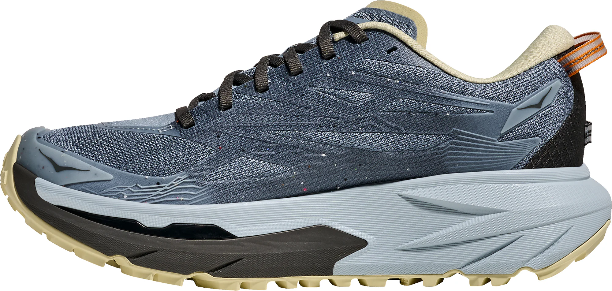 Hoka Mafate 5 Mens Trail Running Shoes - Blue - Image 3