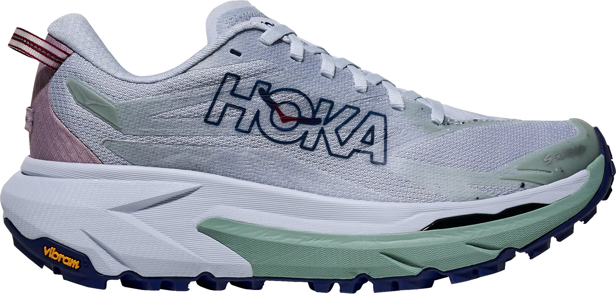 Hoka Mafate 5 Womens Trail Running Shoes - Blue
