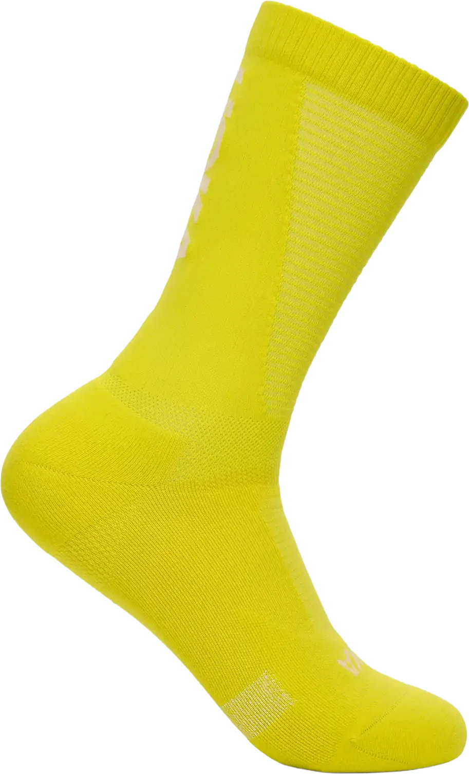 Hoka Race Day Crew Running Socks - Yellow - Image 3