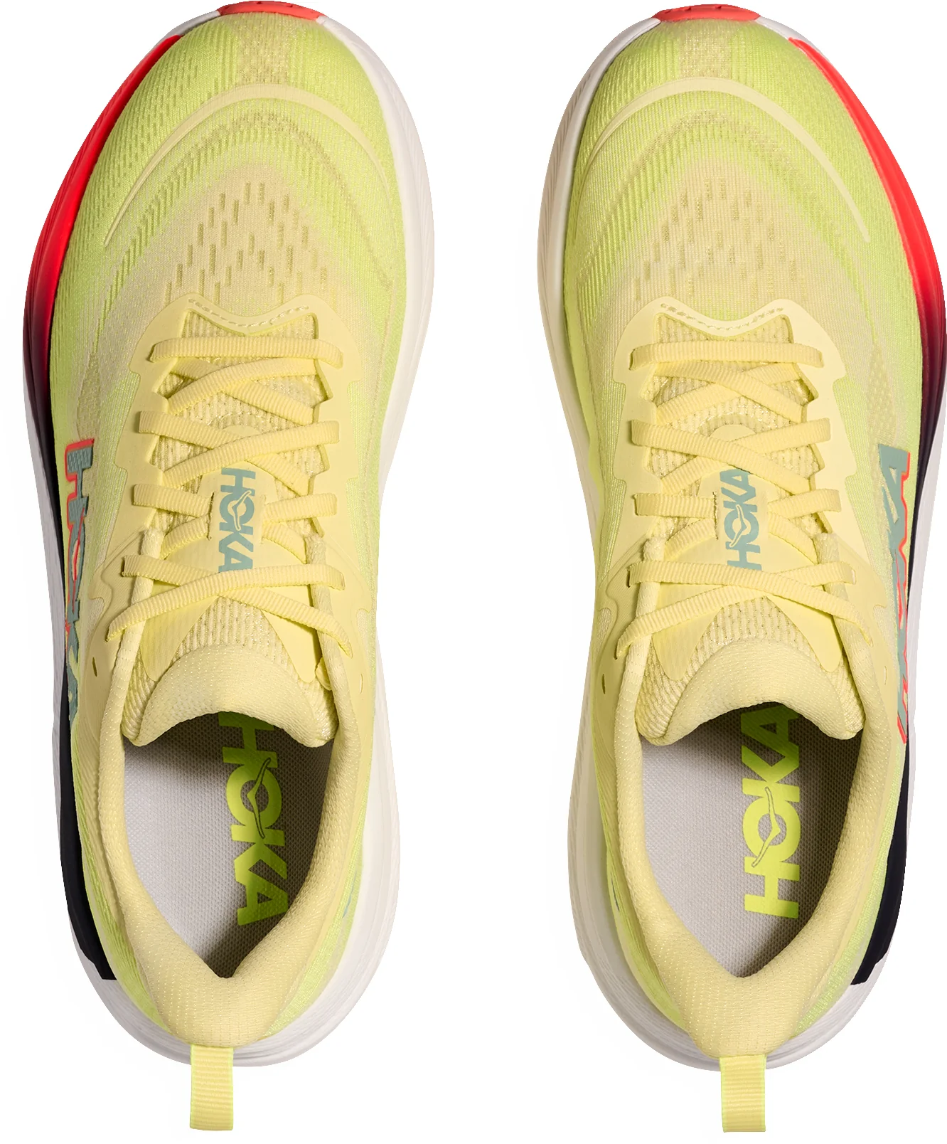 Hoka Skyflow Mens Running Shoes - Yellow - Image 4