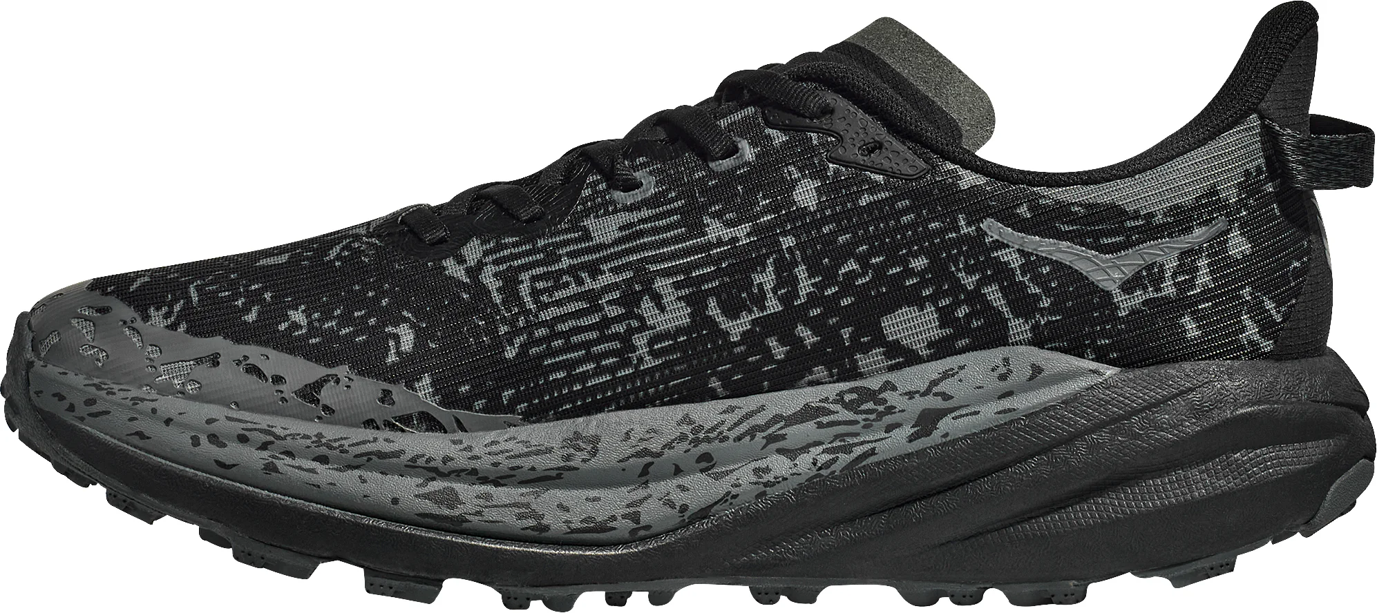 Hoka Speedgoat 6 GORE-TEX Mens Trail Running Shoes - Black - Image 3