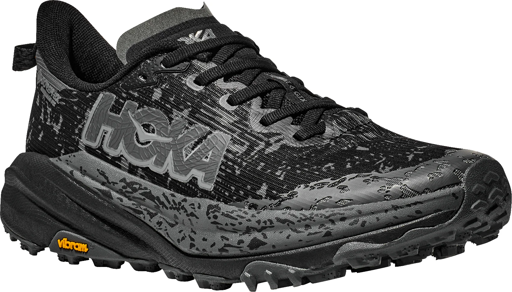 Hoka Speedgoat 6 GORE-TEX Womens Trail Running Shoes - Black - Image 6