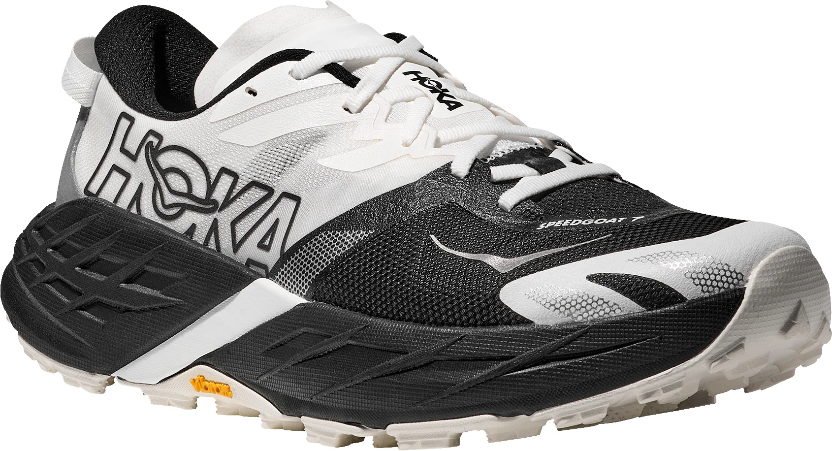 Hoka Speedgoat 7 Mens Trail Running Shoes - Black - Image 6