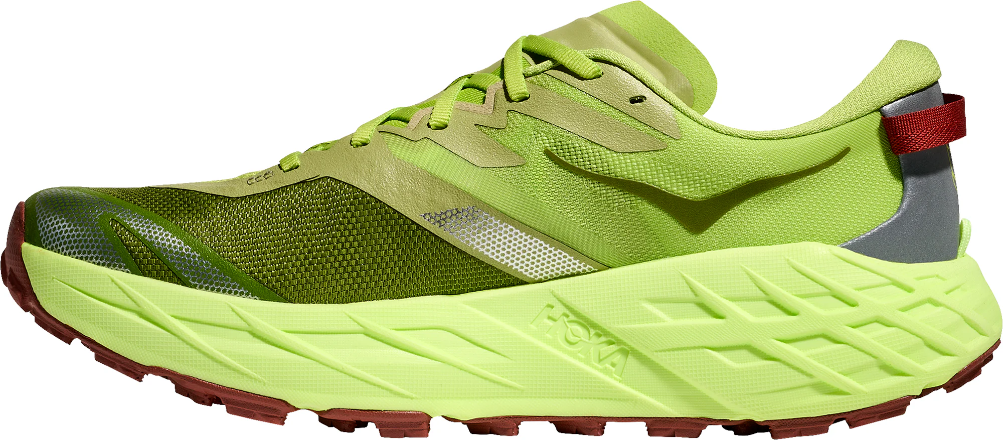 Hoka Speedgoat 7 Mens Trail Running Shoes - Green - Image 3