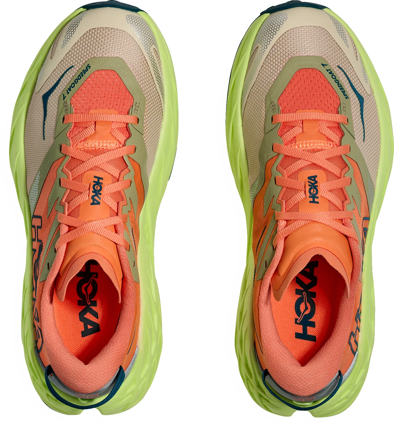 Hoka Speedgoat 7 Womens Trail Running Shoes - Orange - Image 4
