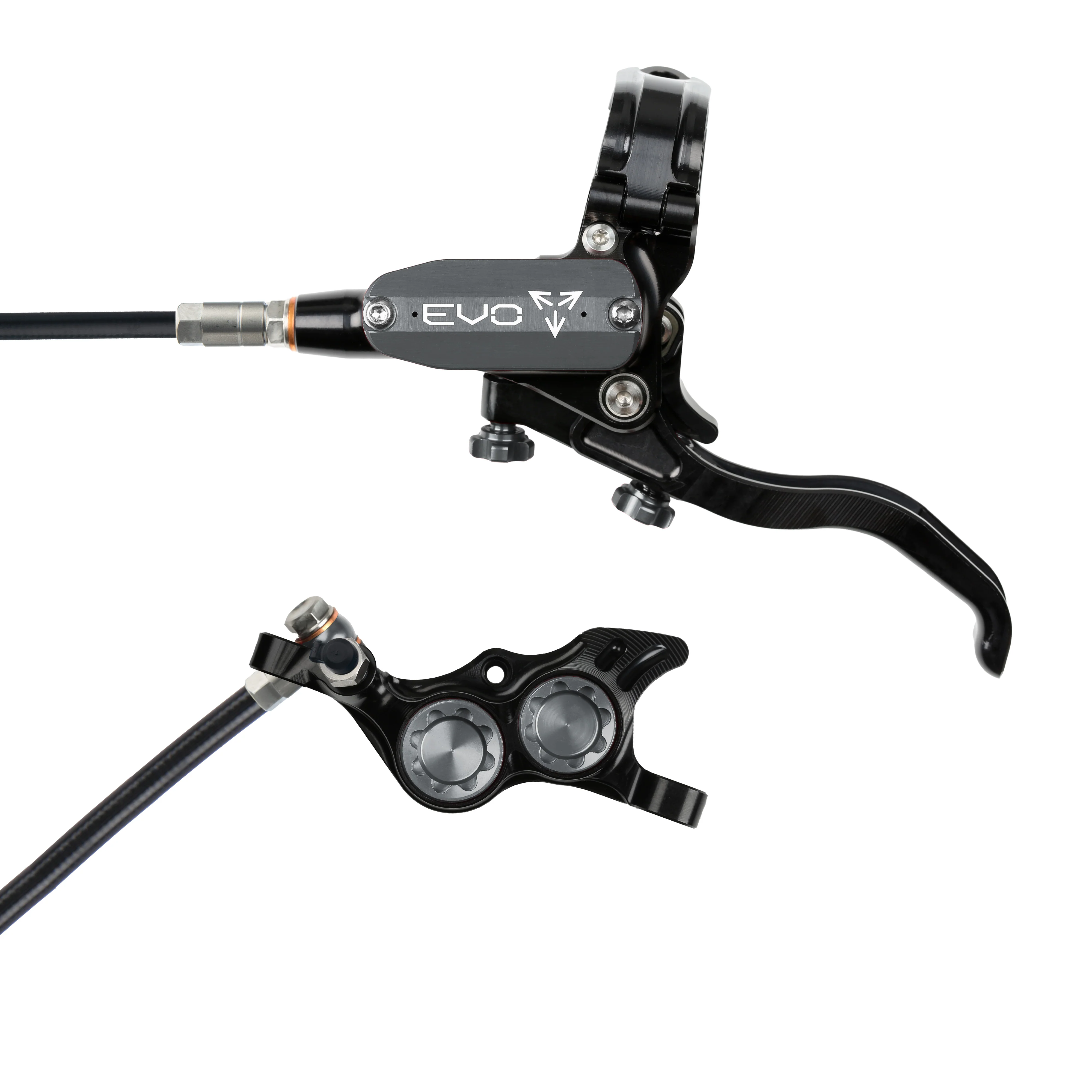 Hope Tech 4 Evo TR4 Four-Piston Hydraulic Brakeset - No Rotor - Image 7