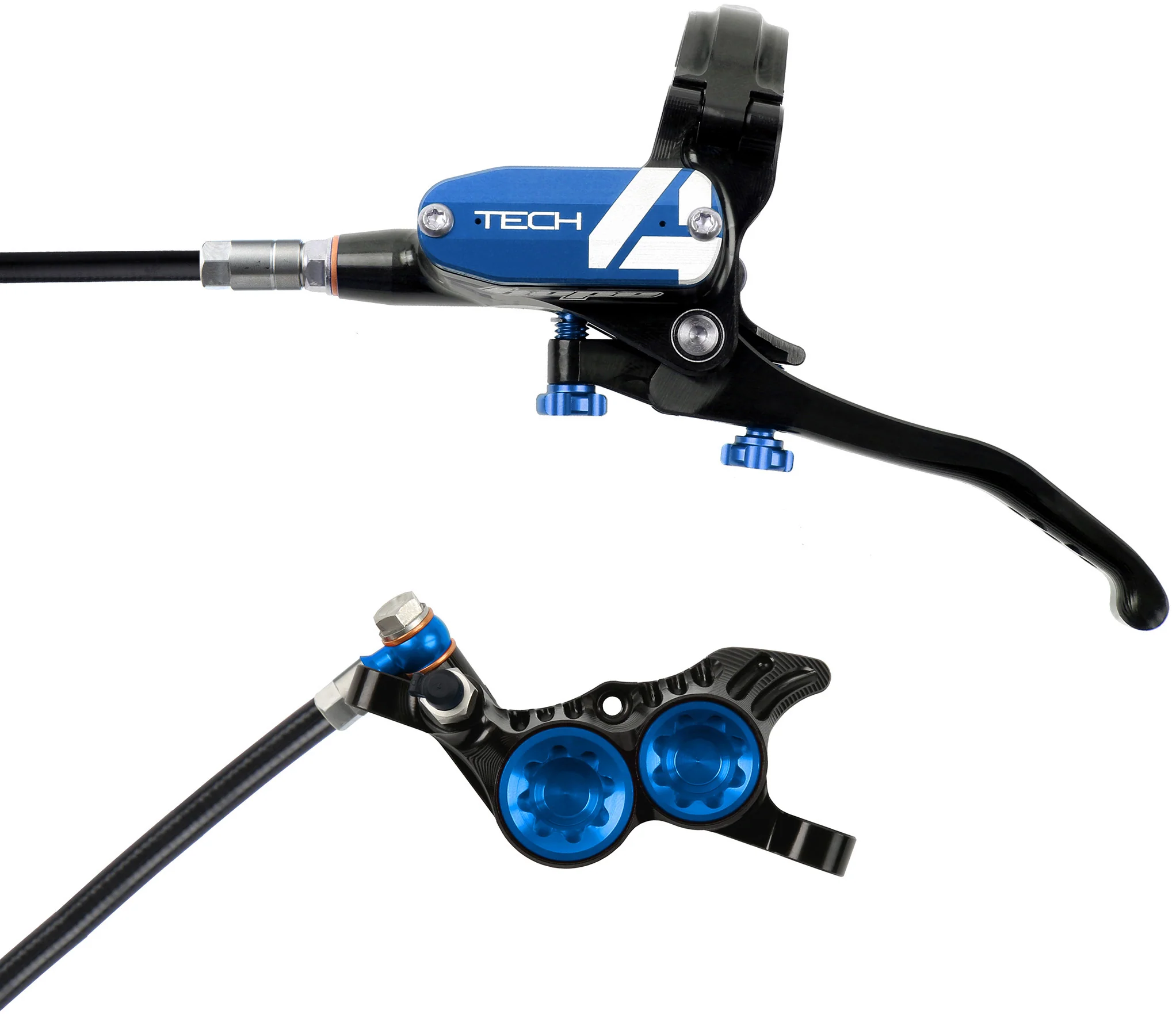 Hope Tech 4 V4  No Rotor Brakeset - Pair - Image 2