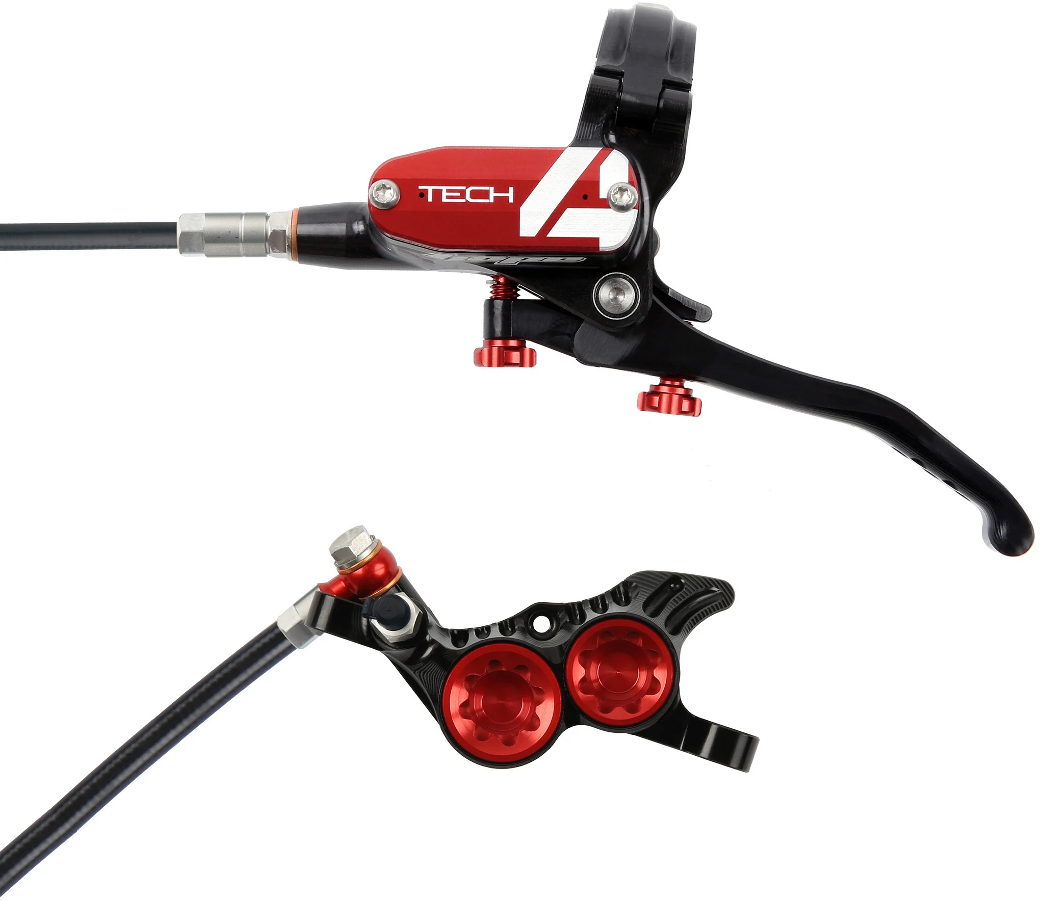Hope Tech 4 V4  No Rotor Brakeset - Pair - Image 5