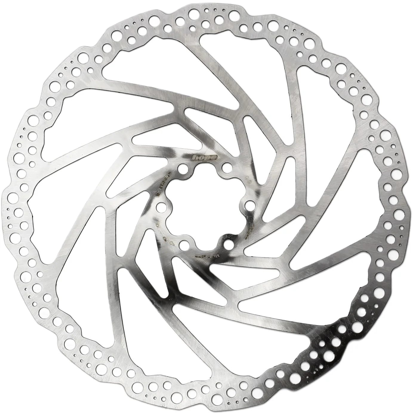 Hope Universal 6 Bolt 2.3mm Standard Disc Rotor - Silver