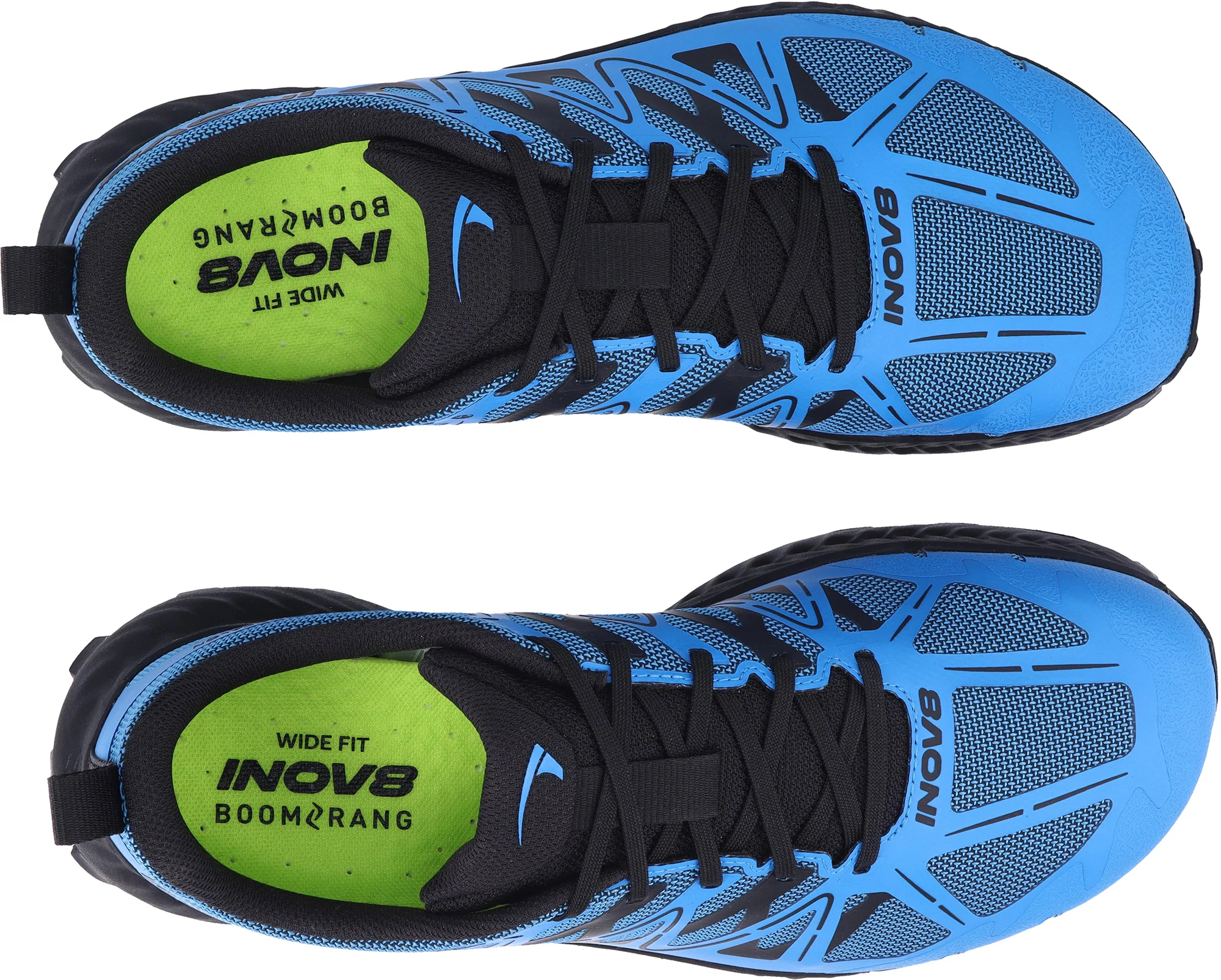 Inov8 MudTalon V2 WIDE FIT Mens Trail Running Shoes - Blue - Image 4