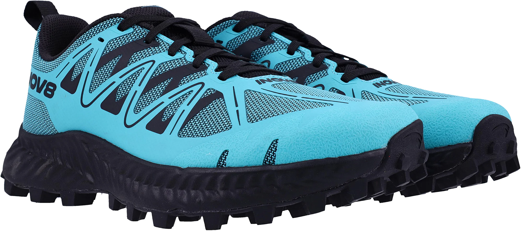 Inov8 MudTalon V2 WIDE FIT Womens Trail Running Shoes - Blue - Image 6