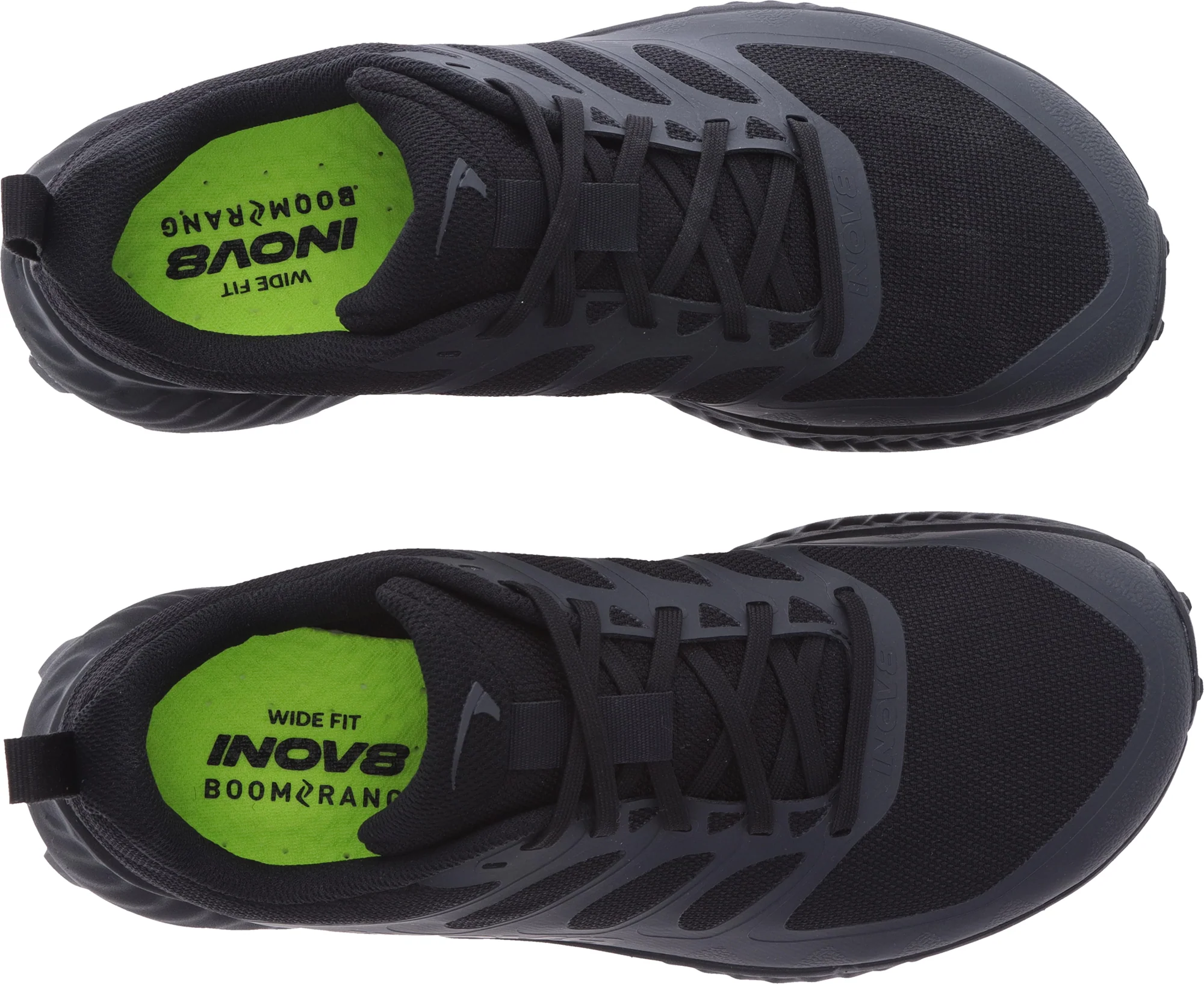 Inov8 MudTalon WIDE FIT Mens Trail Running Shoes - Black - Image 4