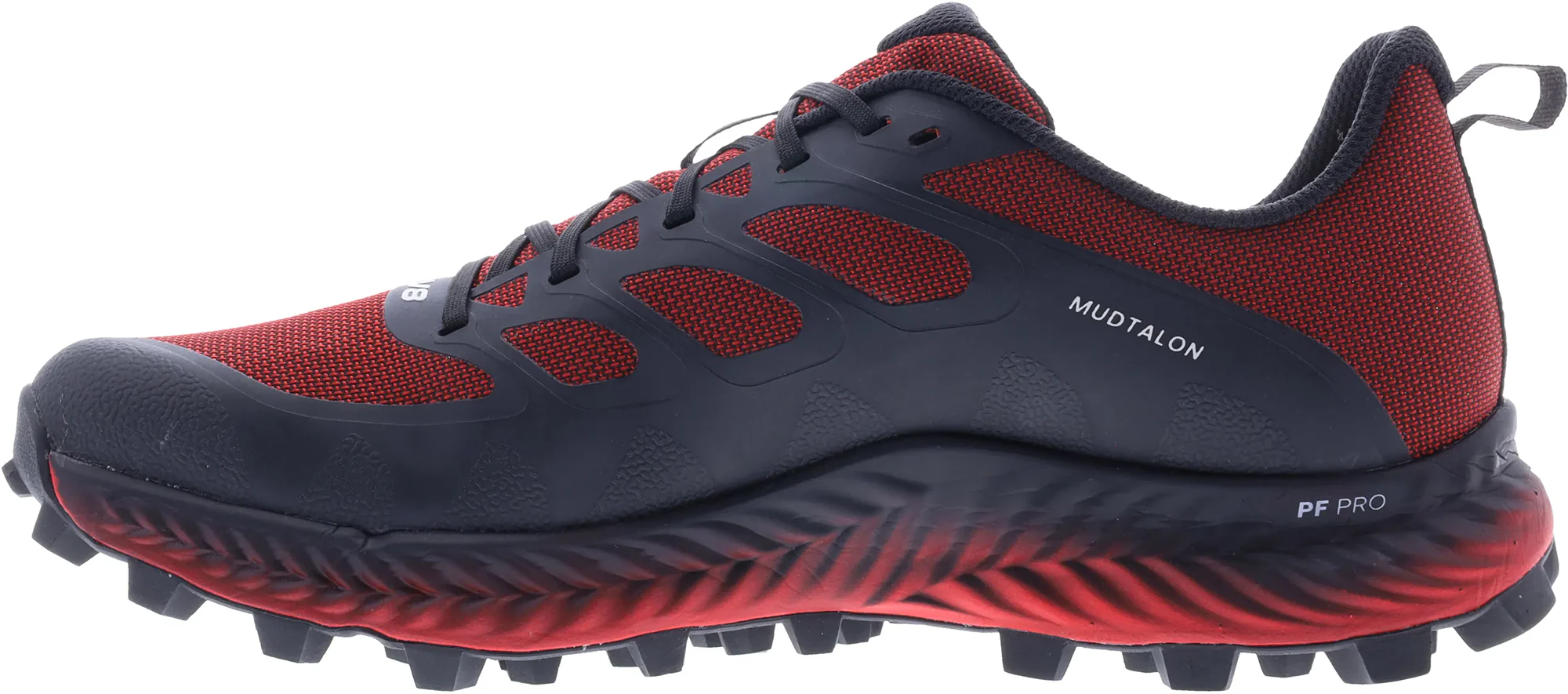 Inov8 MudTalon WIDE FIT Mens Trail Running Shoes - Red - Image 3