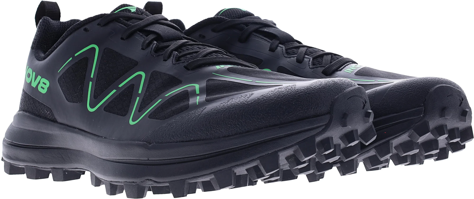 Inov8 MudTalon Zero WIDE FIT Womens Trail Running Shoes - Black - Image 6