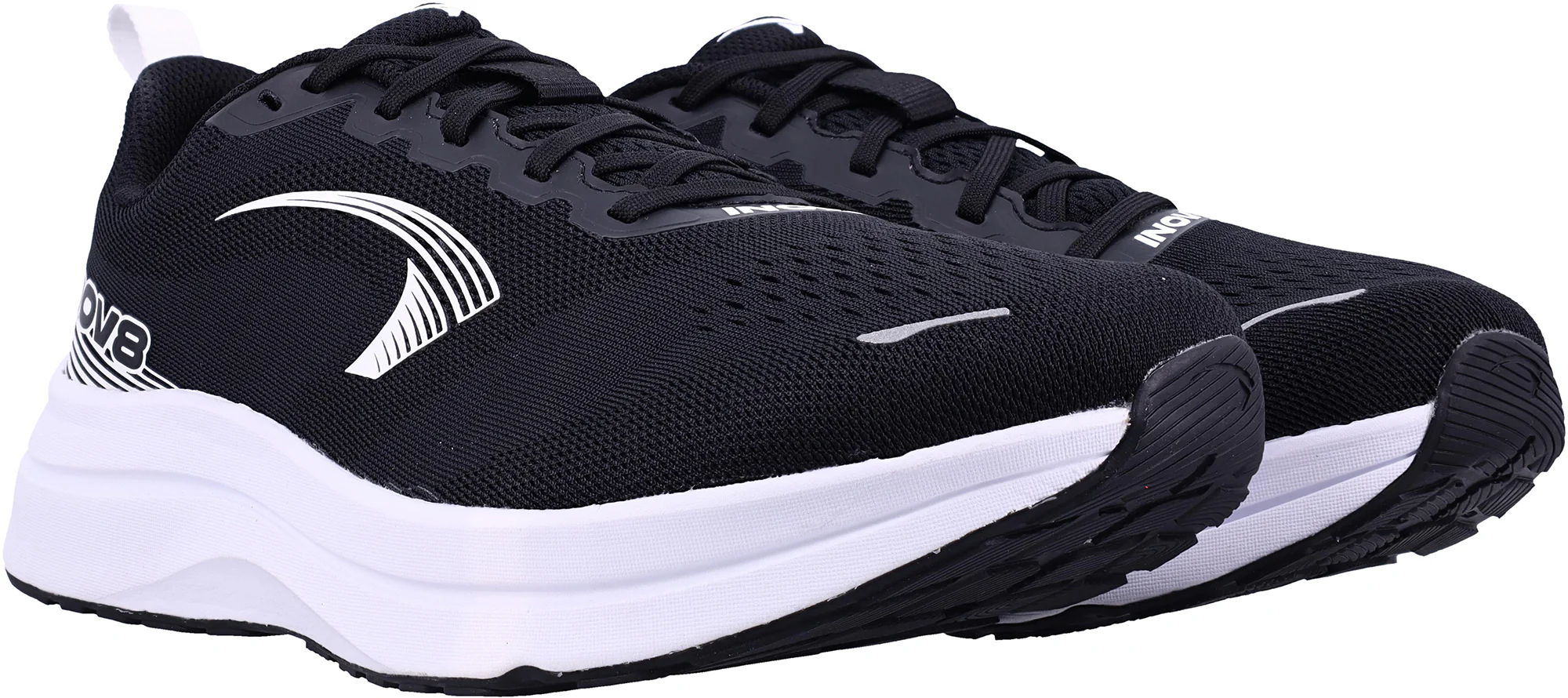 Inov8 RoadFly Max WIDE FIT Mens Running Shoes - Black - Image 6