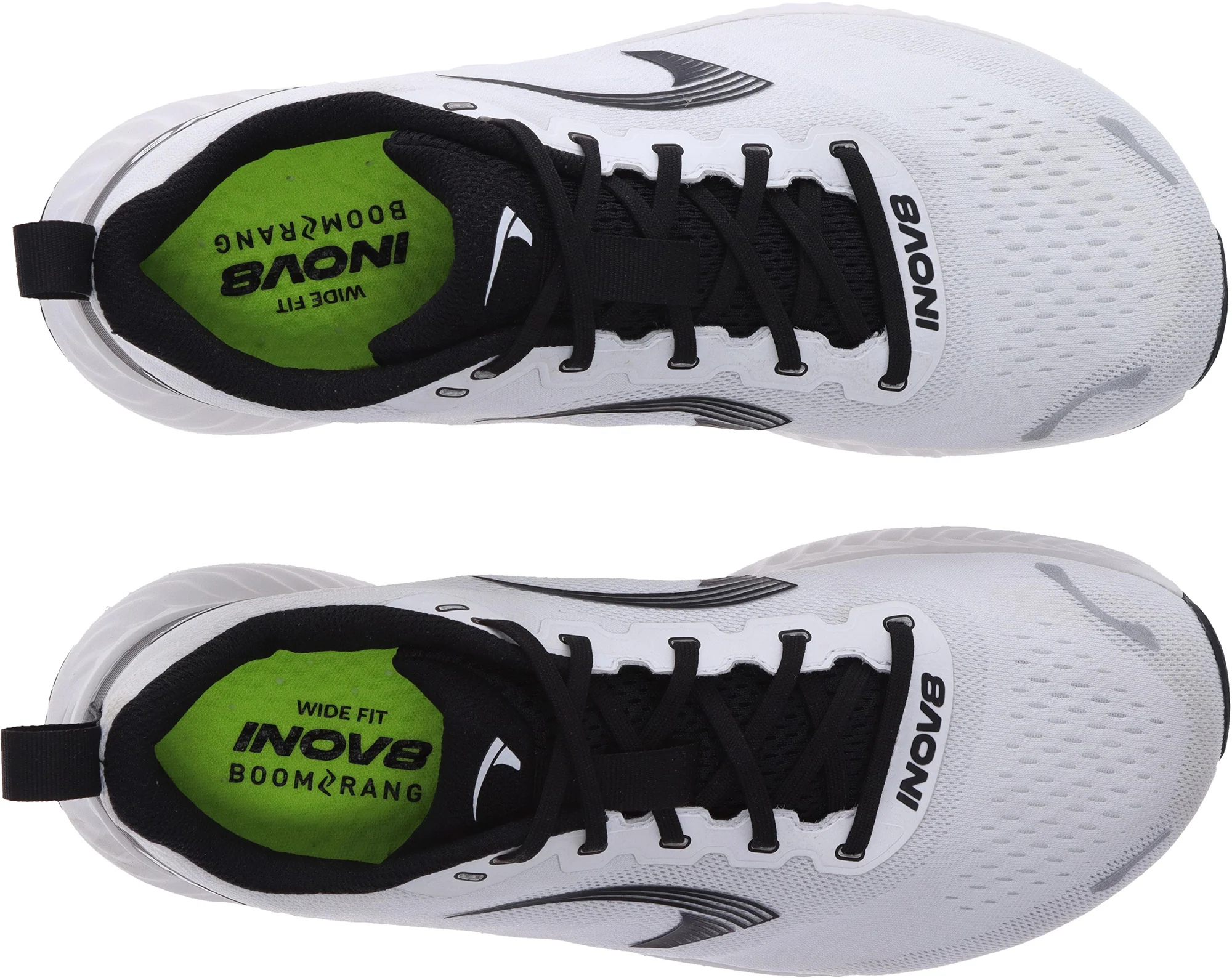 Inov8 RoadFly WIDE FIT Mens Running Shoes - White - Image 4