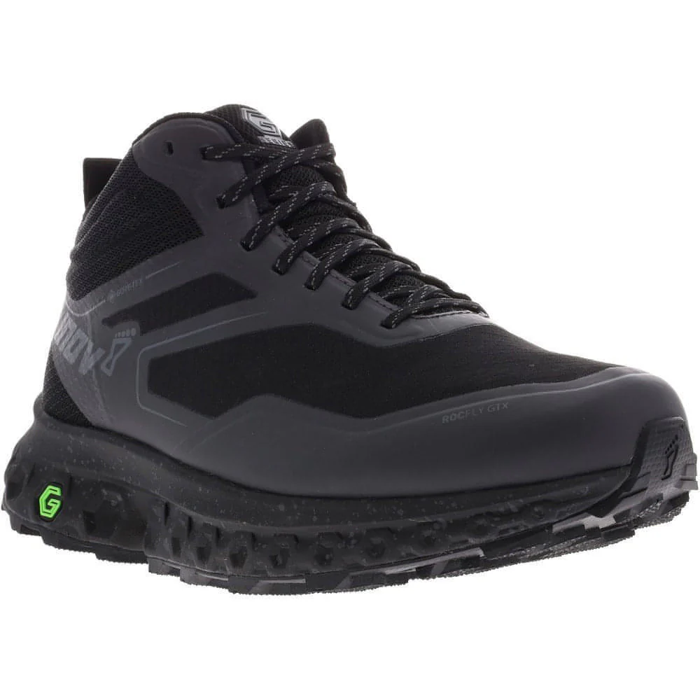 Inov8 RocFly G 390 GORE-TEX Mens Walking Boots - Black - Image 6