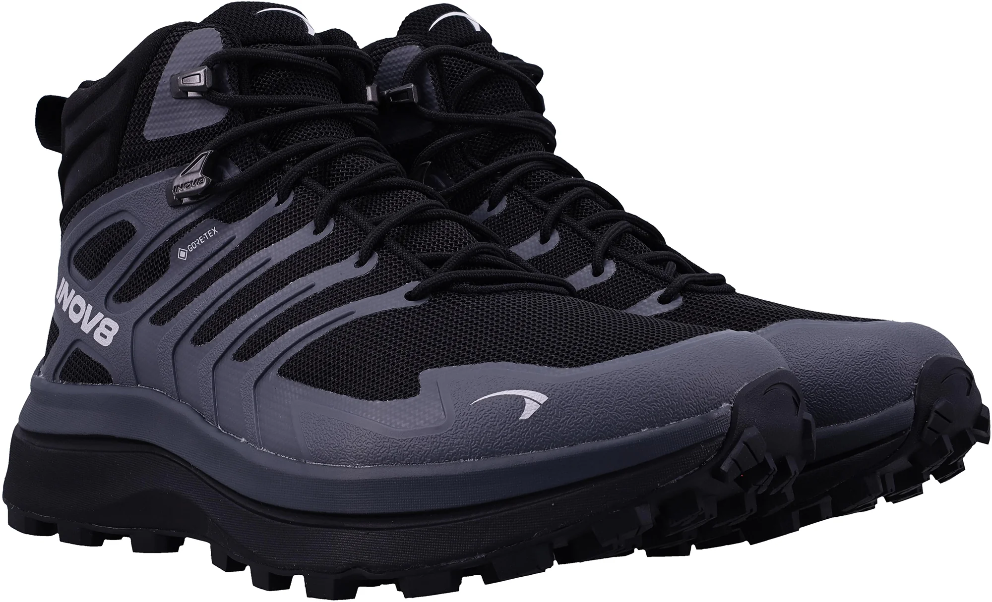 Inov8 Roclite Max Mid GORE-TEX WIDE FIT Mens Walking Boots - Black - Image 6