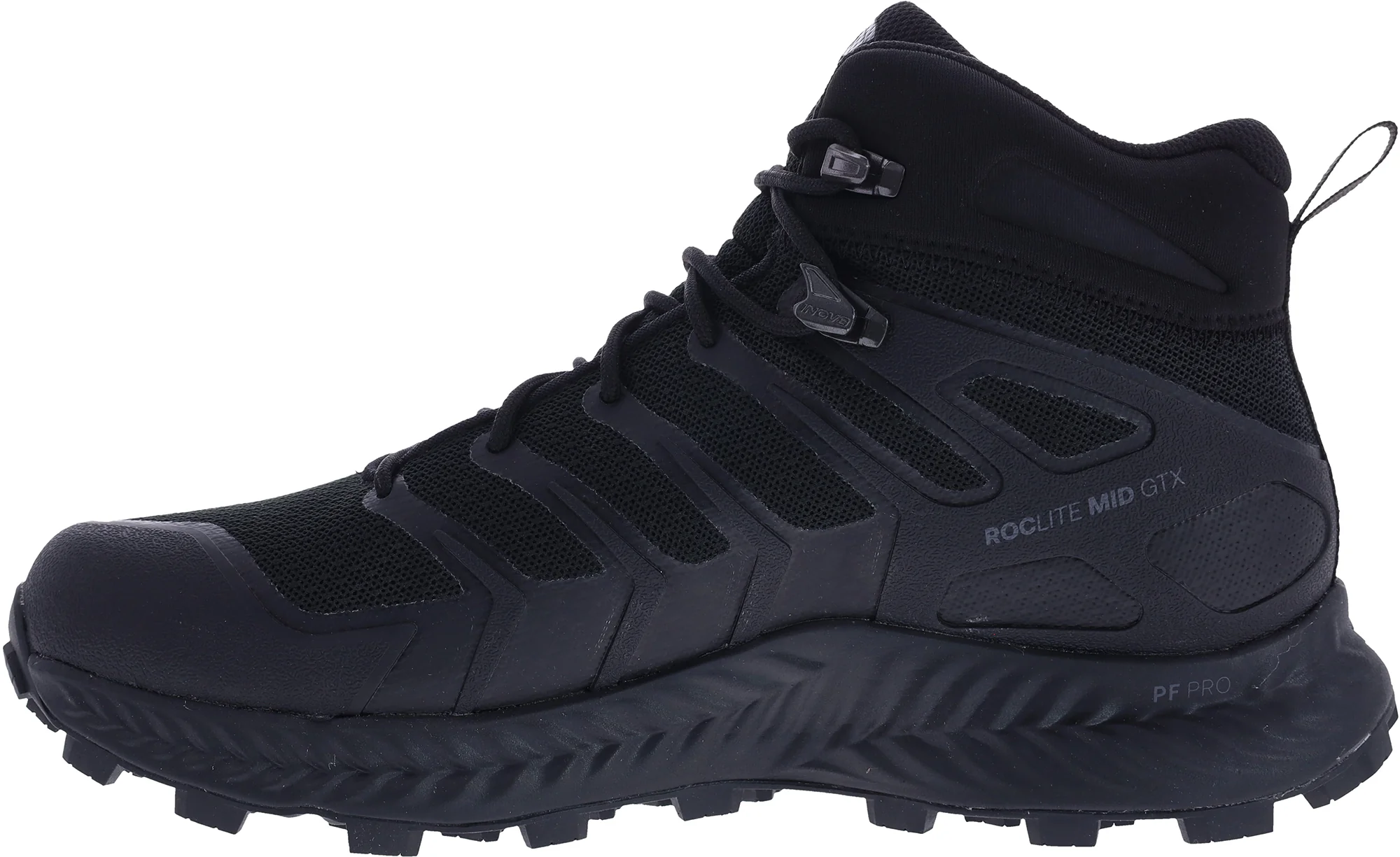 Inov8 Roclite Mid GORE-TEX WIDE FIT Mens Walking Boots - Black - Image 3
