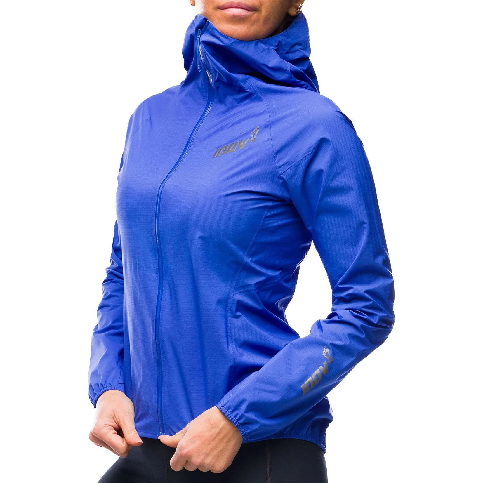Inov8 Stormshell Waterproof Womens Running Jacket - Blue - Image 3