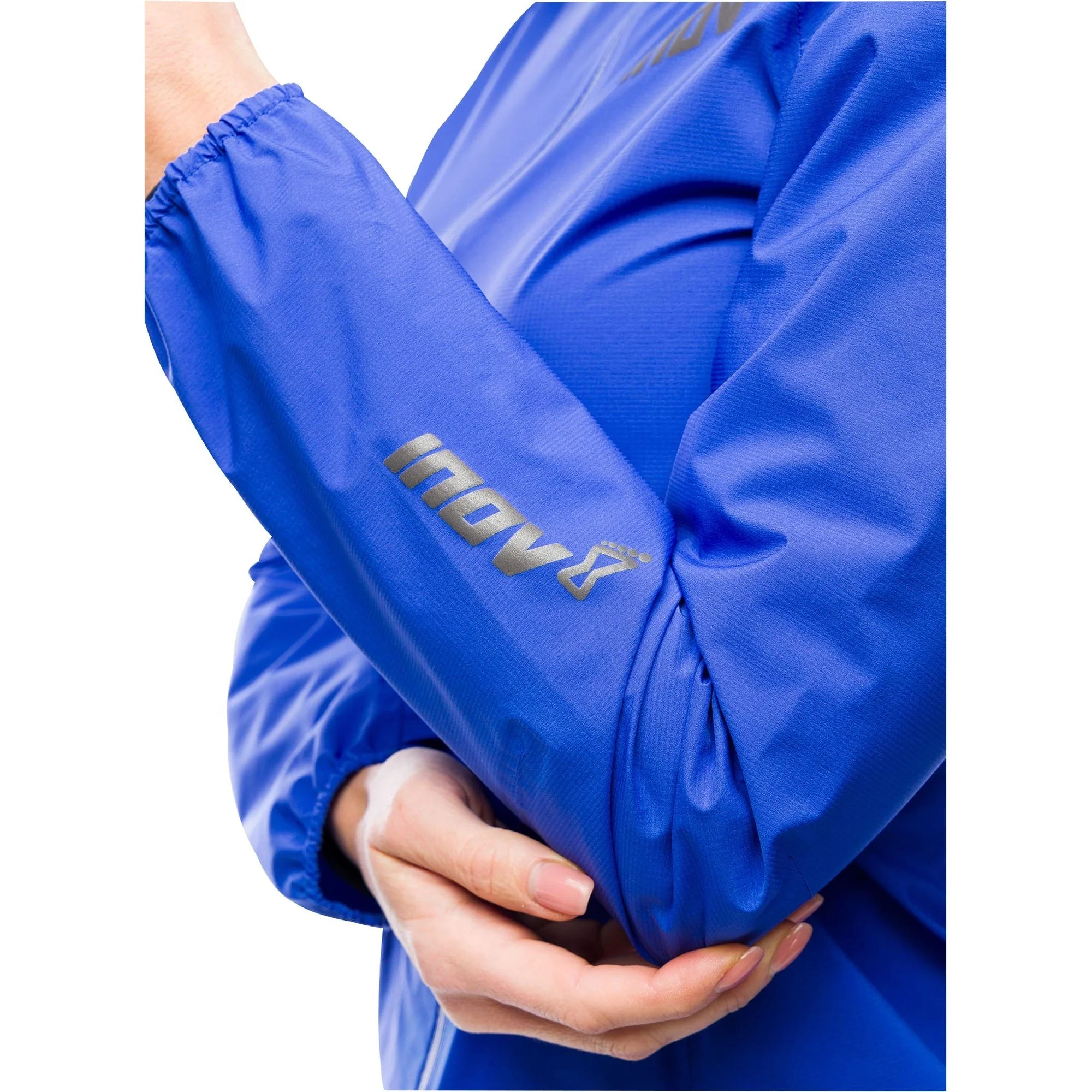Inov8 Stormshell Waterproof Womens Running Jacket - Blue - Image 4