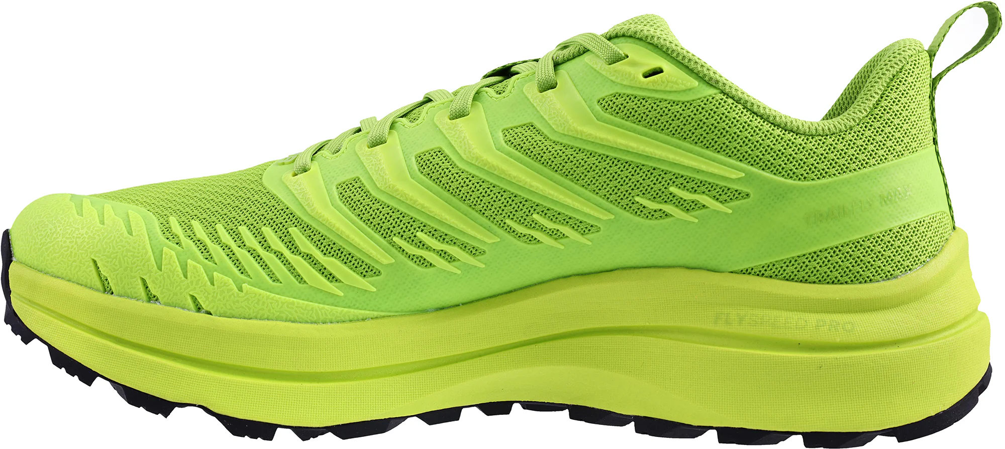 Inov8 TrailFly Max V2 WIDE FIT Mens Trail Running Shoes - Green - Image 3