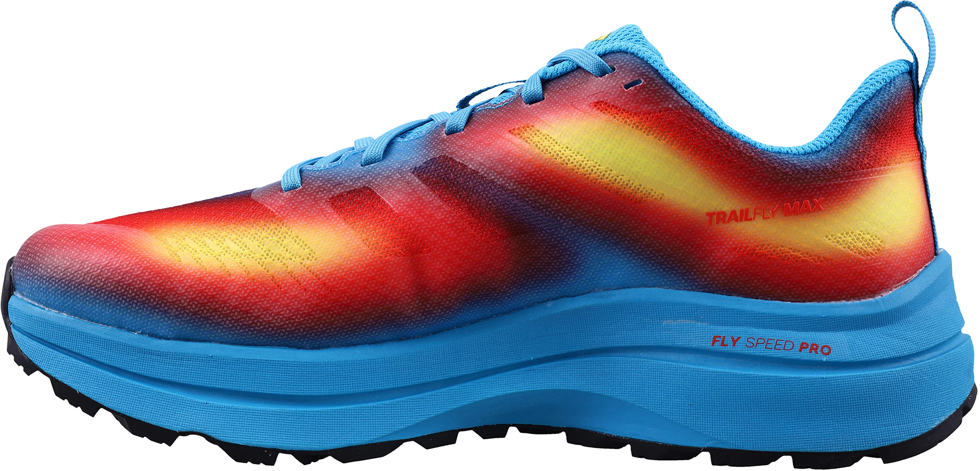 Inov8 TrailFly Max WIDE FIT Mens Trail Running Shoes - Blue - Image 3