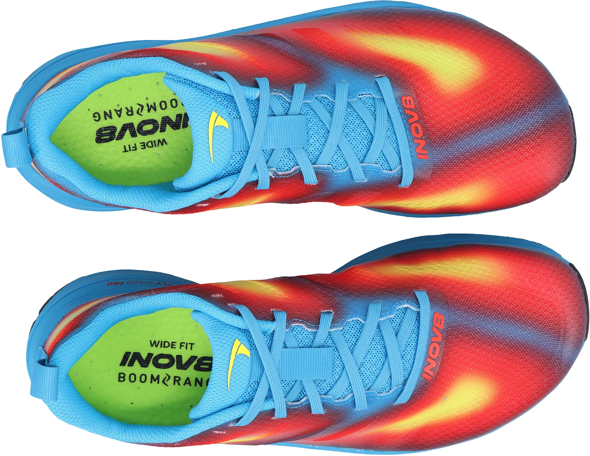 Inov8 TrailFly Max WIDE FIT Mens Trail Running Shoes - Blue - Image 4