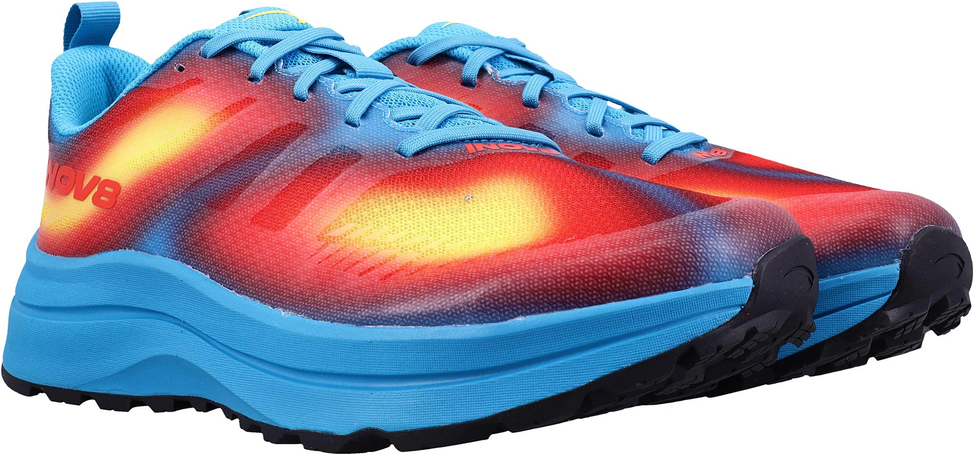Inov8 TrailFly Max WIDE FIT Mens Trail Running Shoes - Blue - Image 6